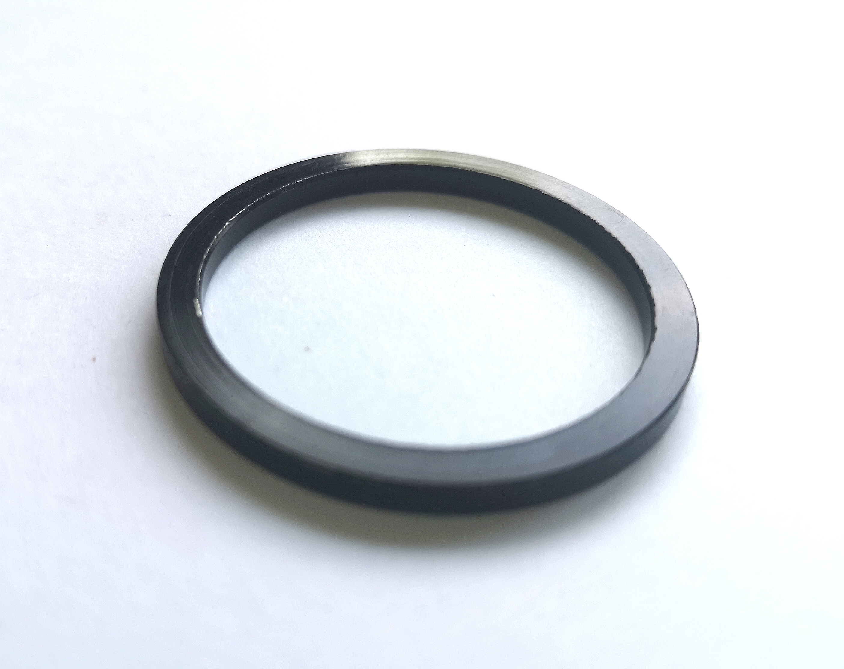 Distanzring Spacer Alu Ø 35 mm, 3 mm hoch, schwarz