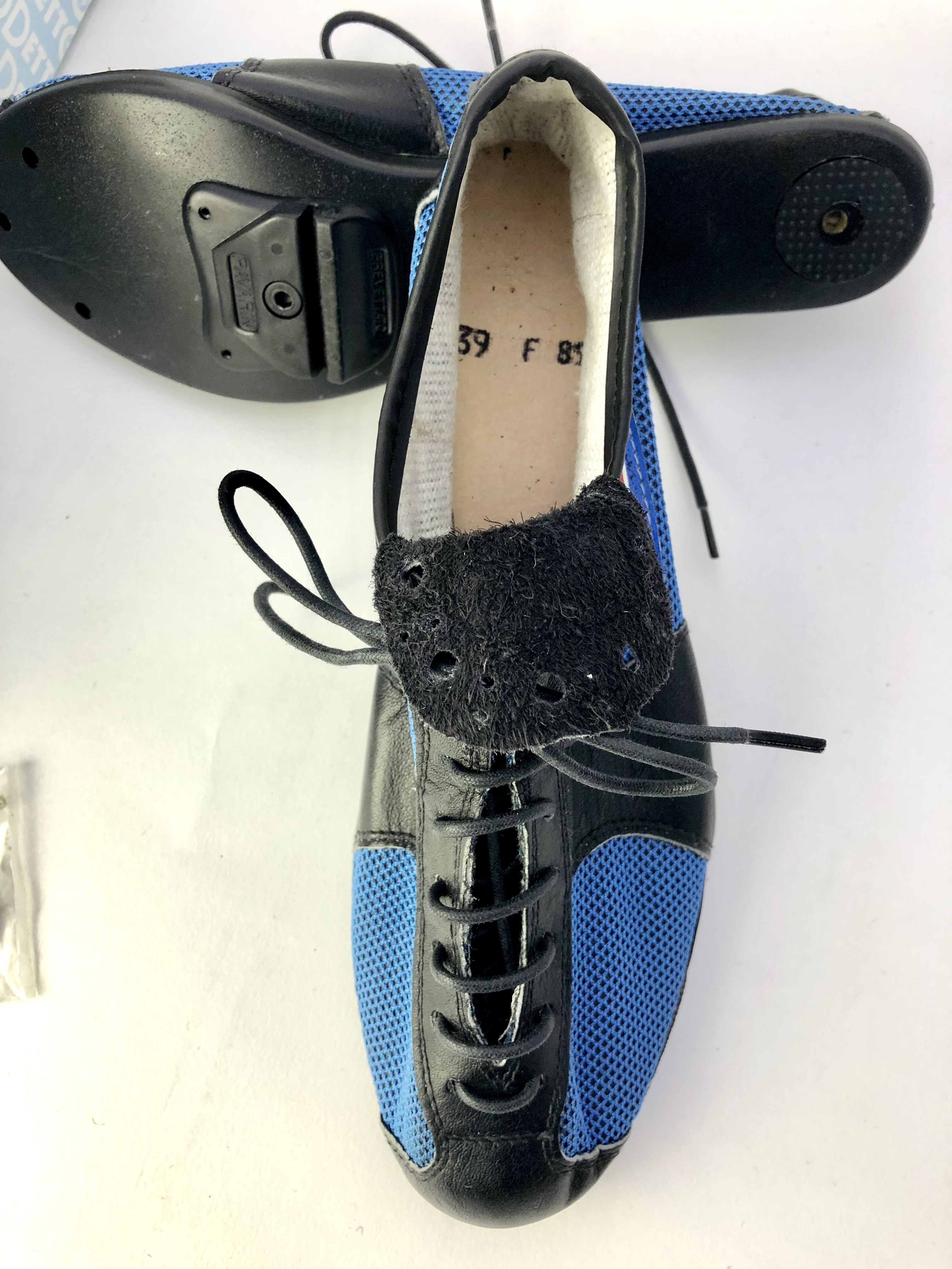 NOS Vintage Saronni Detto Pietro Rennradschuhe Größe 39