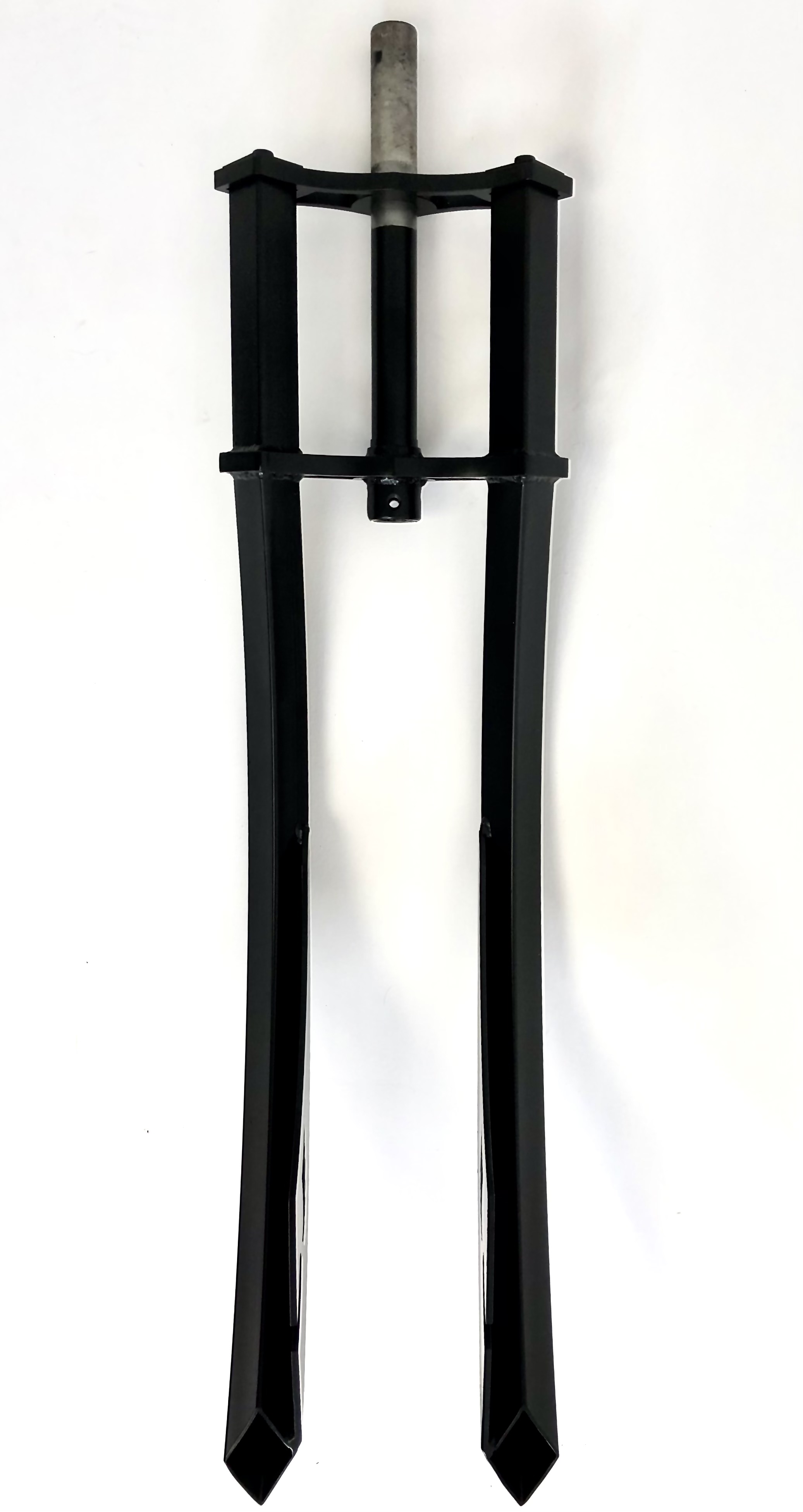 Blade ALCB Doppelbrückengabel, mattschwarz, für 20-29 Zoll-Reifen 1 1/8 Schaft