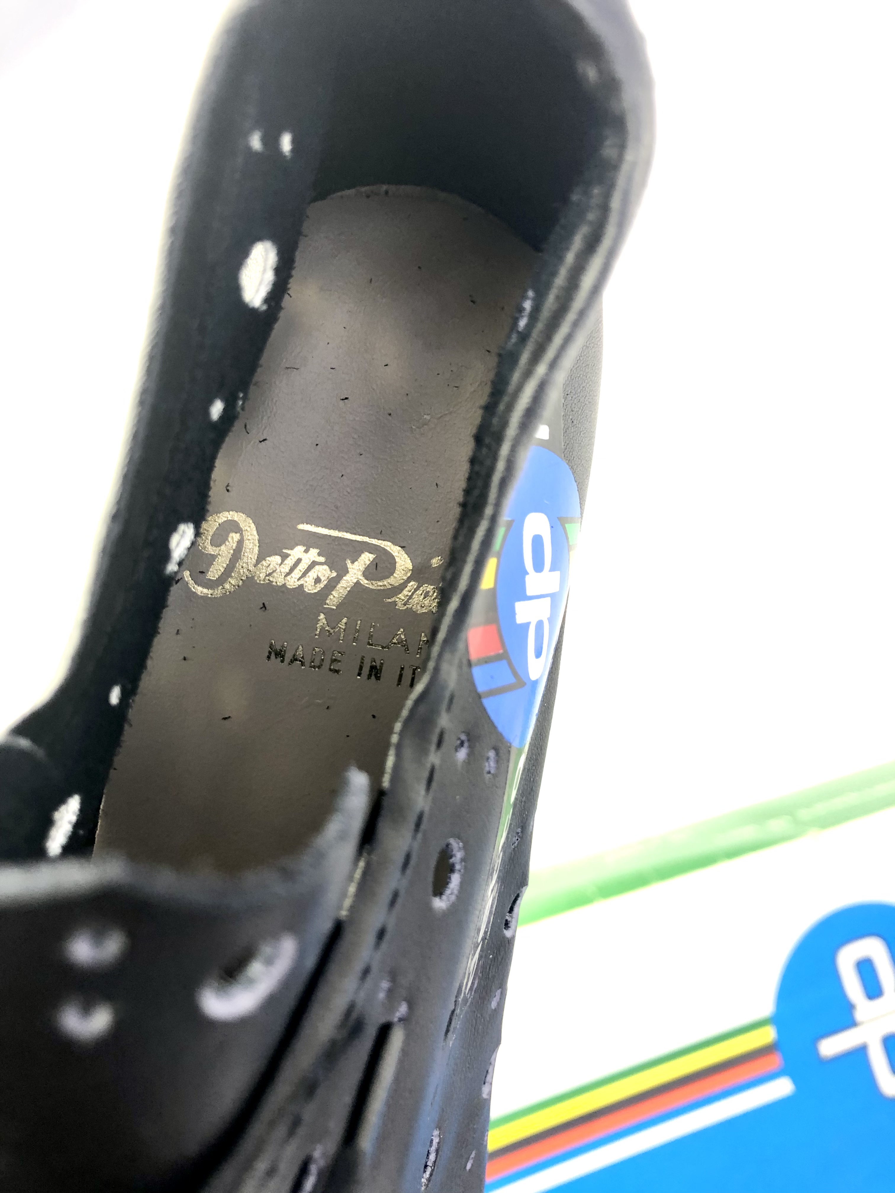 NOS Vintage Detto Pietro 7 TAR coppi Rennradschuhe Größe 38