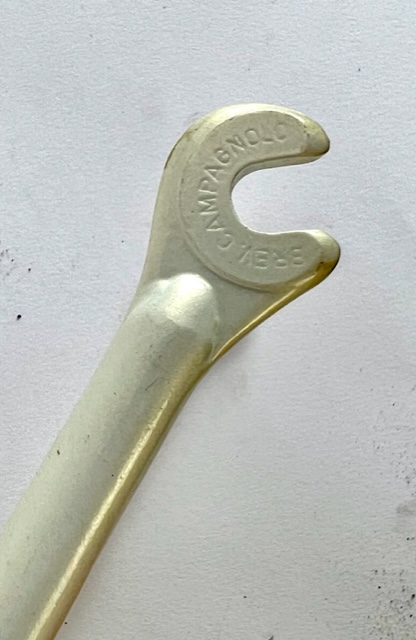 Gazelle Fahrradgabel  mit Campagnolo Ausfallenden  28 Zoll  Schaftlänge: 165 mm Hellelfenbein