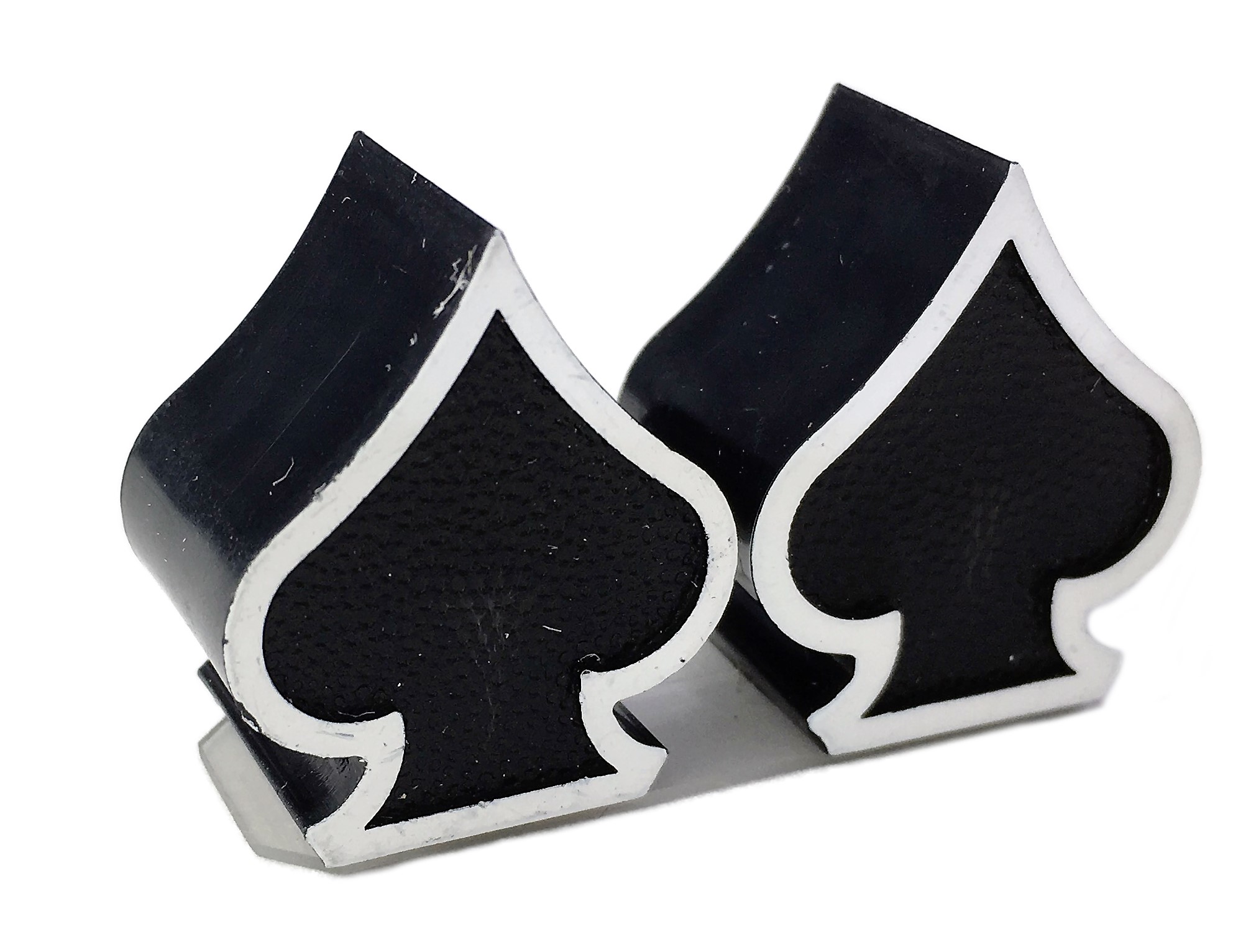 Ventilkappen Pik schwarz