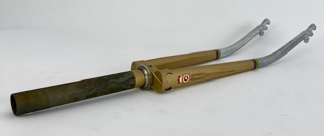 Gazelle Rennradgabel 28 Zoll 80er gold / chrome