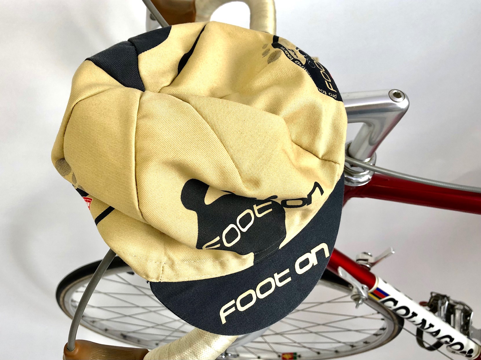 Retro Radsportmütze Team Foot on