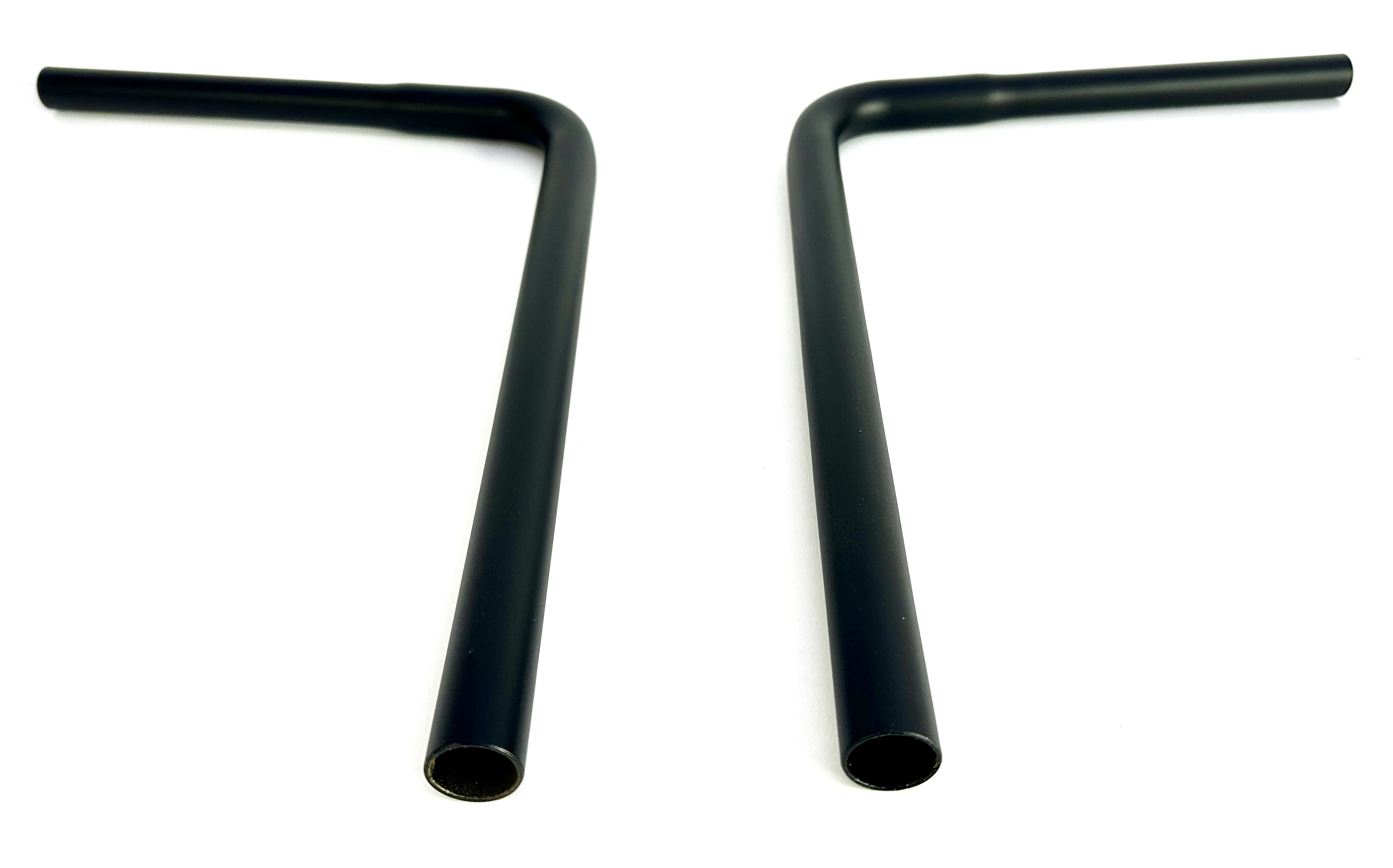 UD Moke oder Swing Lenkerpaar, matt schwarz Durchmesser: 25 mm mit 22 mm Griffenden
