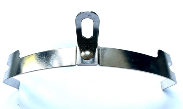 Universal Schutzblechhalter Edelstahl 124 mm