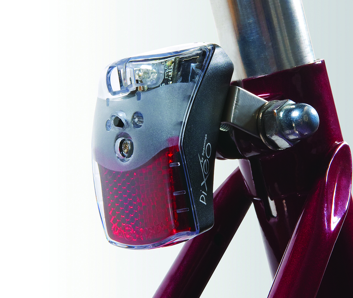 BR02 Universalhalter für Lampe oder Schutzblech, Edelstahl