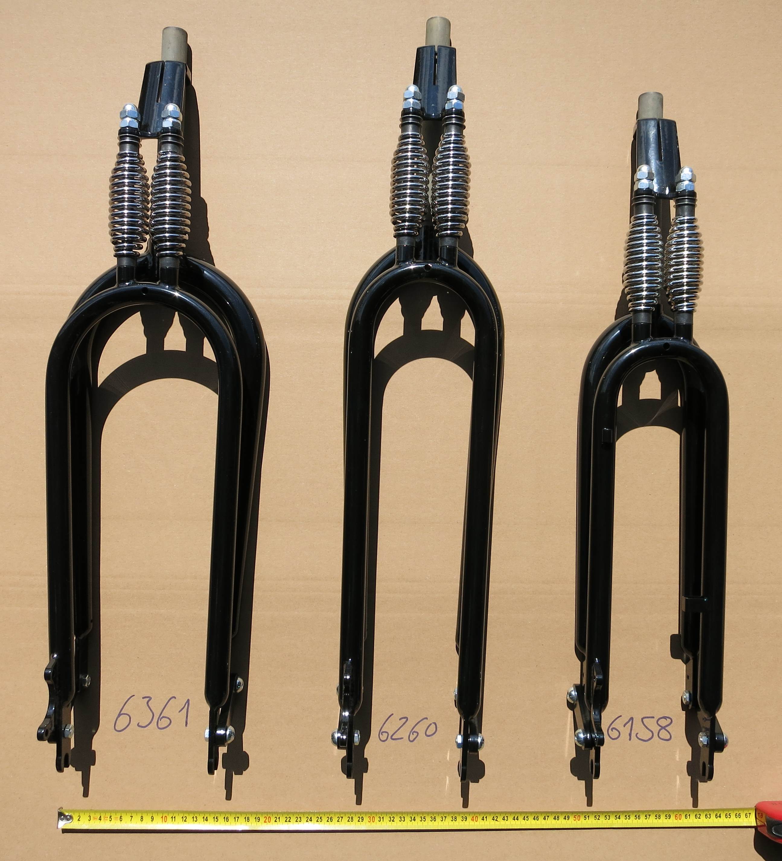 Classic Cycle Springergabel Monark 28 x 82 Disc 1 Zoll Schaft
