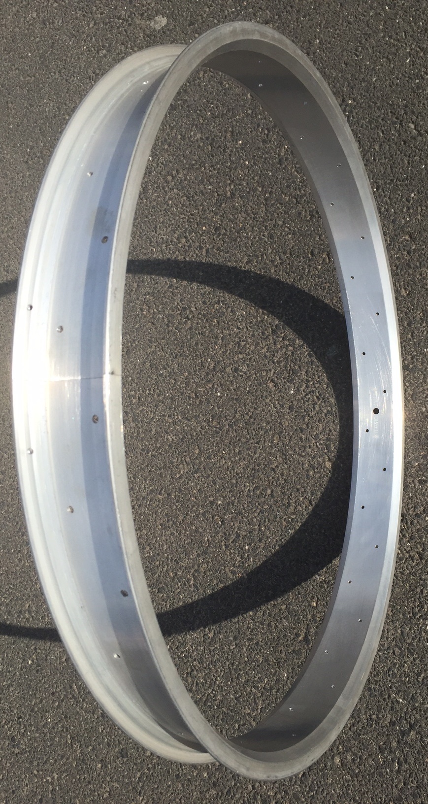 Alufelge 27,5 Zoll 67 mm roh / unlackiert