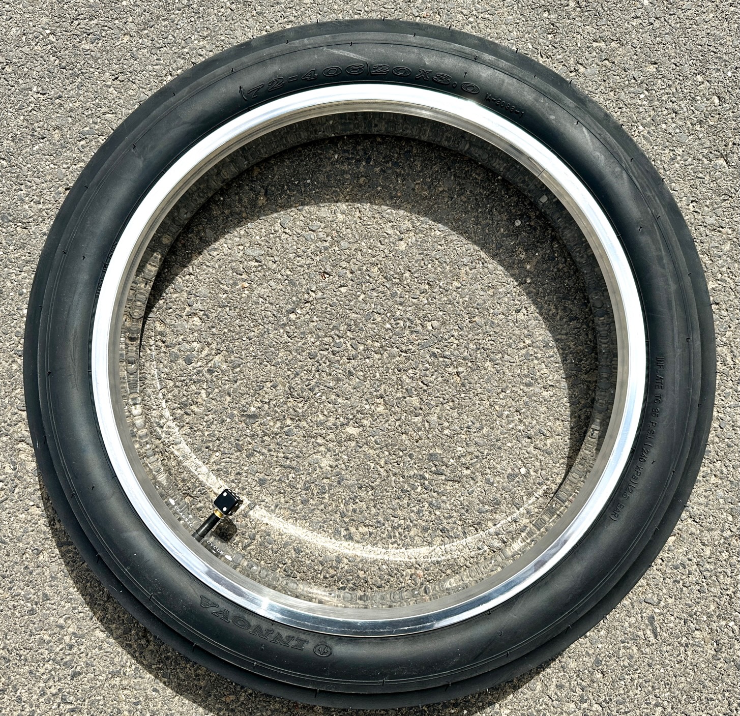Reifen  Dragster Slick 20 x 3.0 schwarz