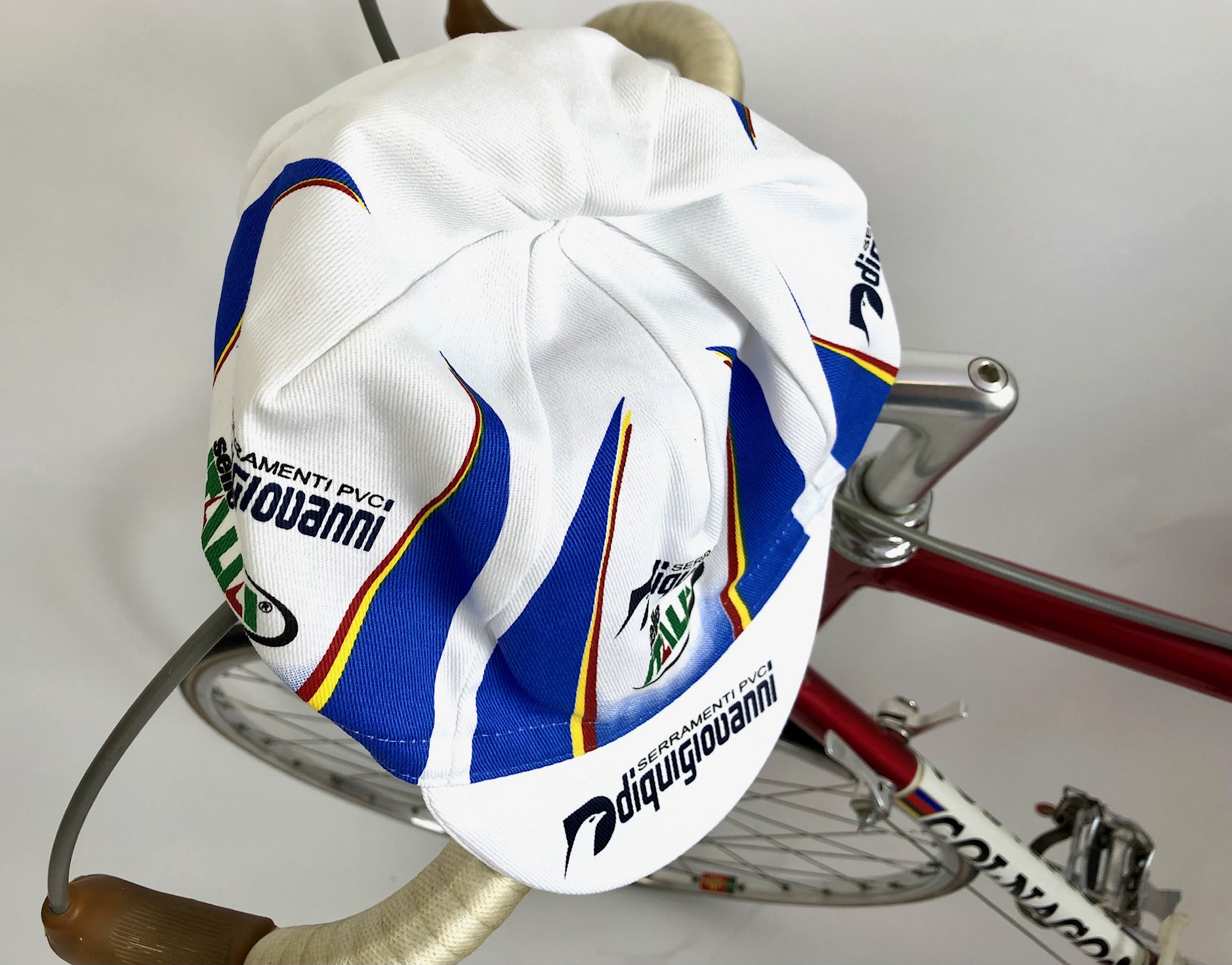 Retro Radsportmütze Team Selle Italia Diquigiovanni