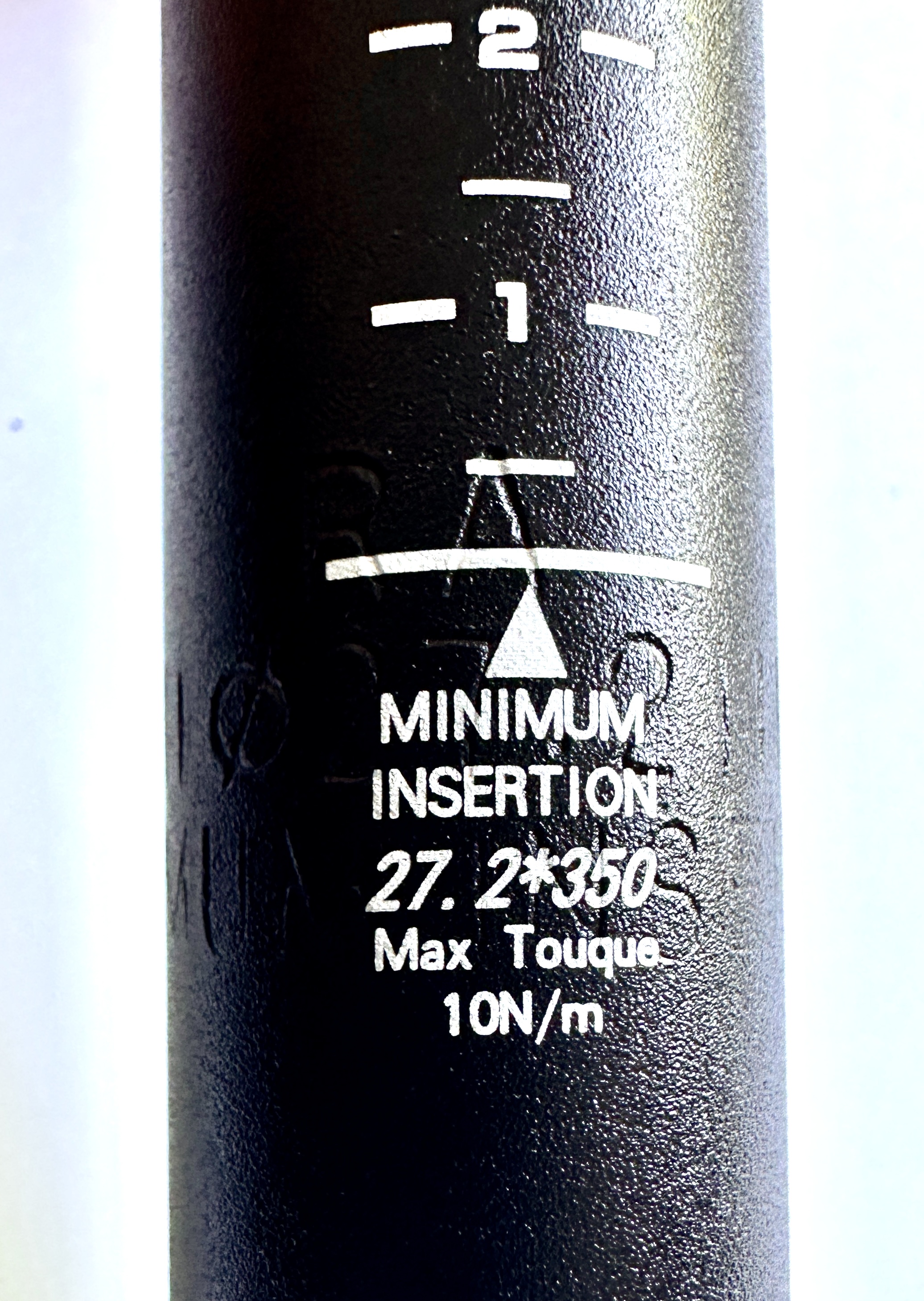 UDX MPO Patentsattelstütze 27,2  350 mm Alu