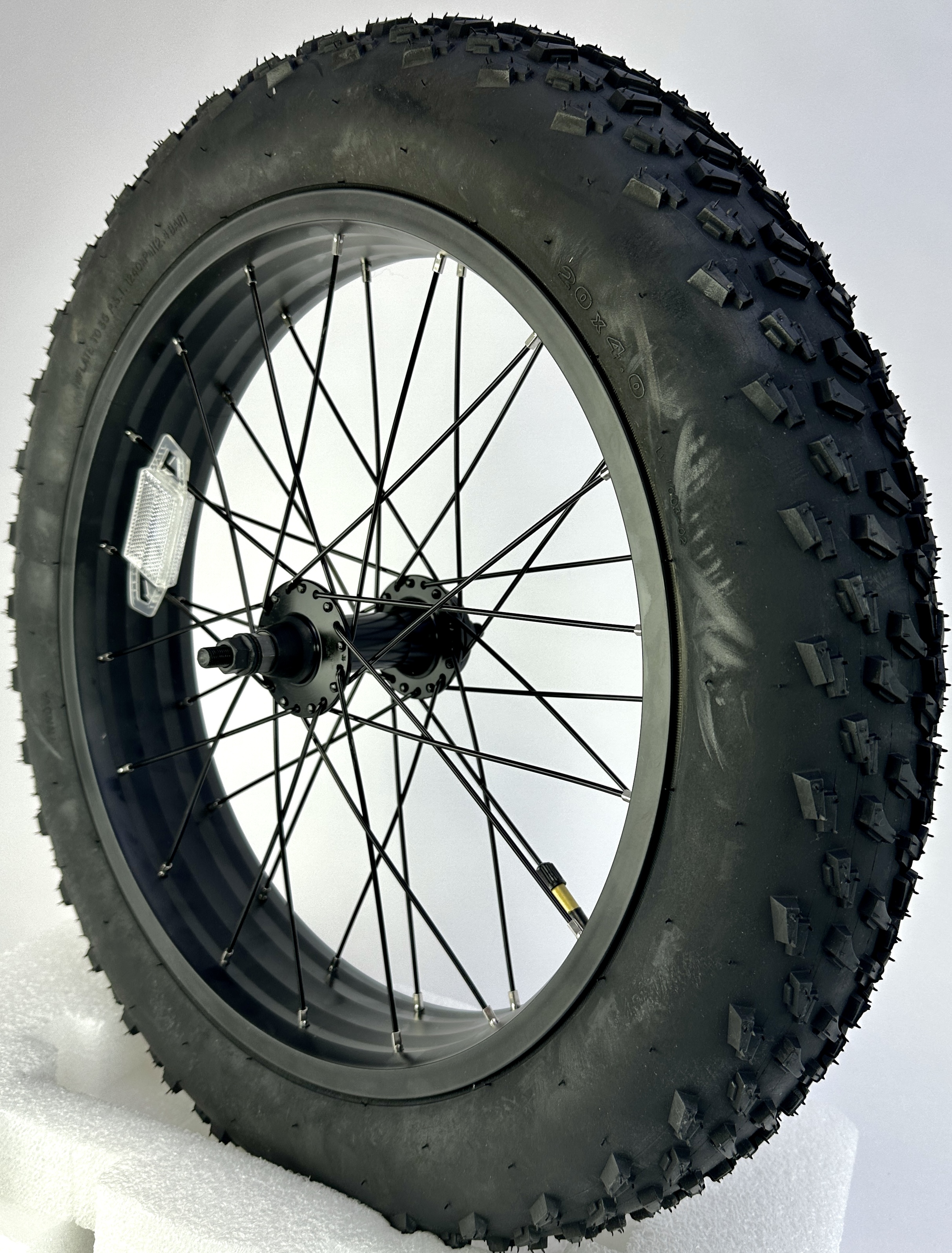 204 MXUS Vorderrad komplett  20 x 4  - 80 mm breit