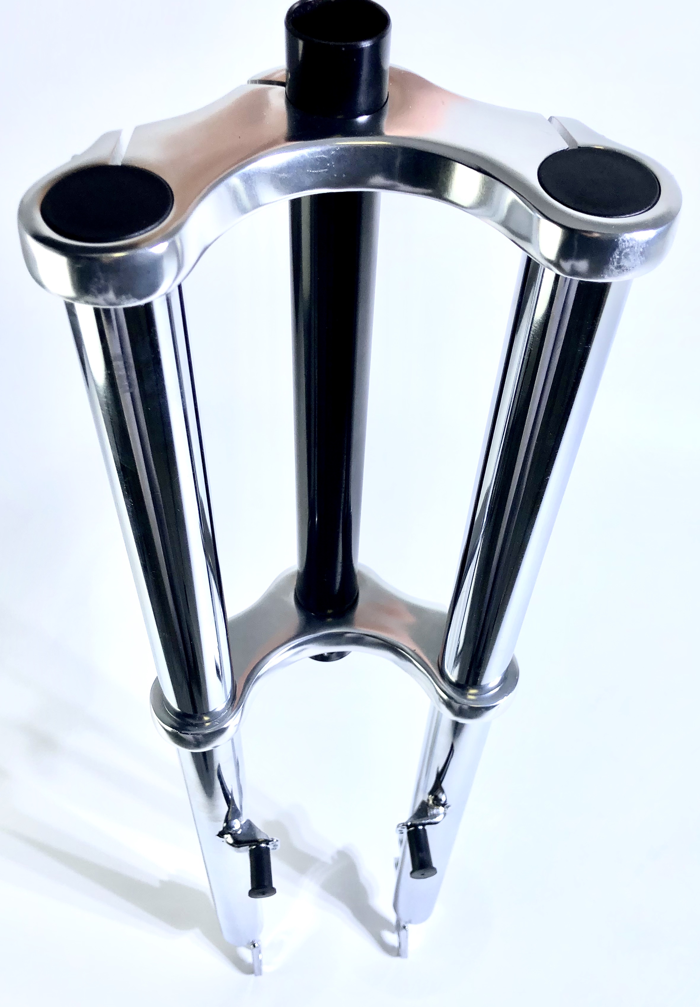 Doppelbrückengabel, 625 mm, verchromt für 26 Zoll-Reifen
