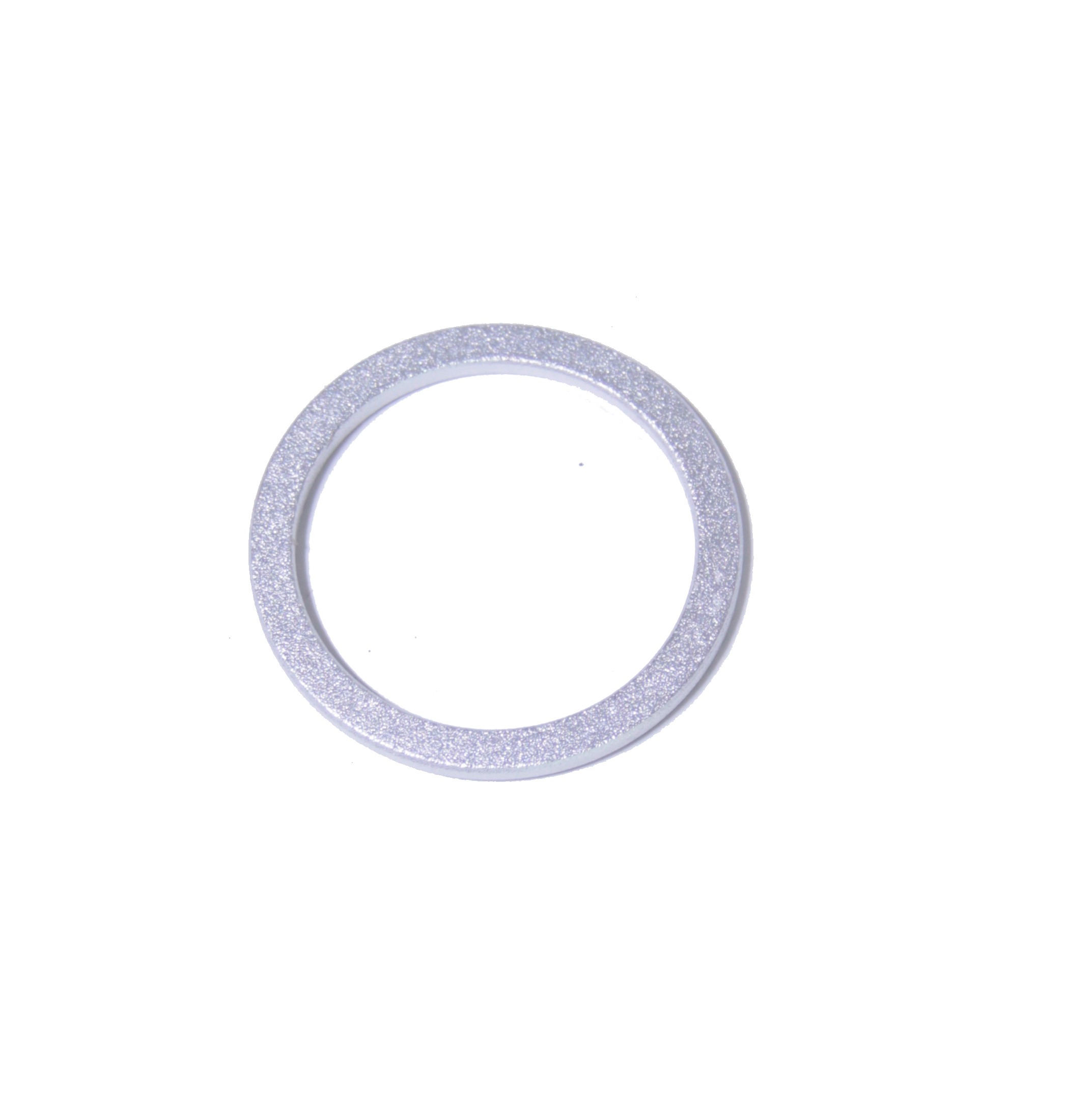Distanzring Alu 1 1/8" x 2mm, Alu Slber