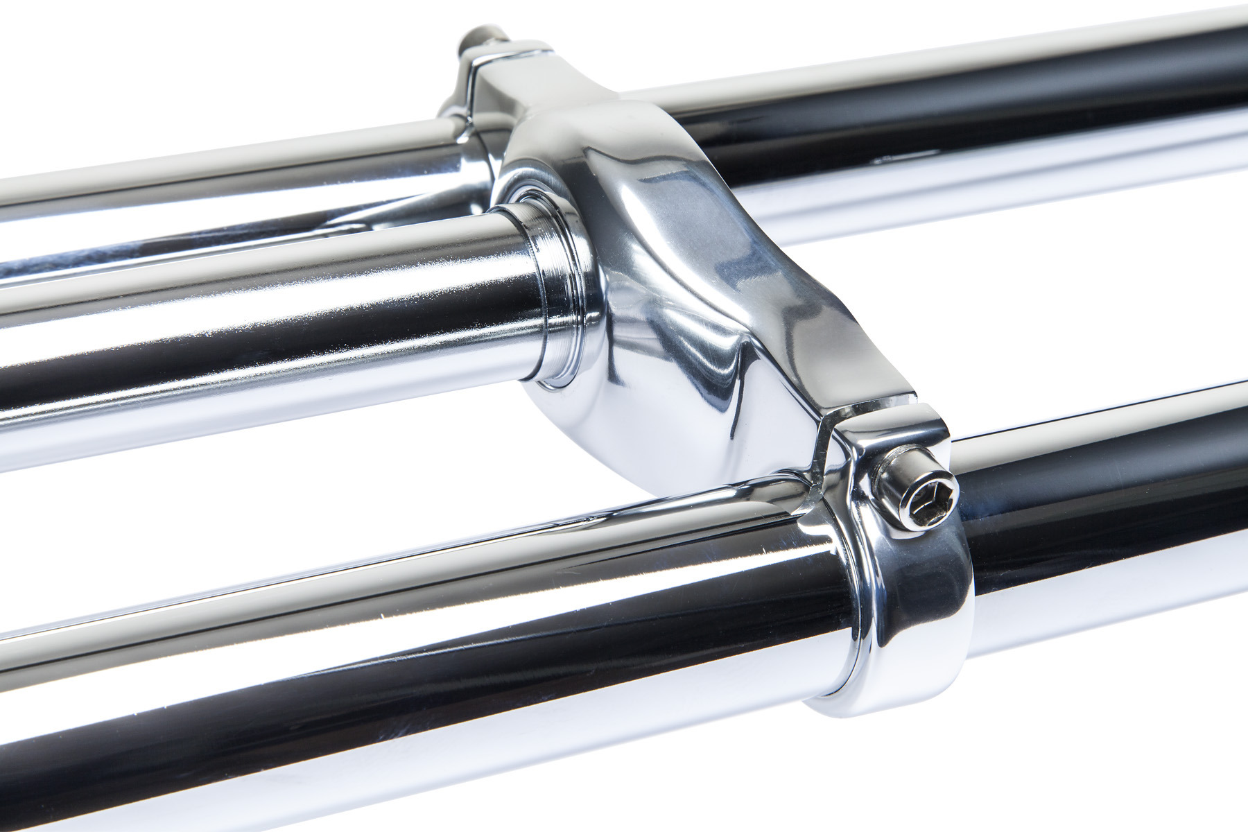 Doppelbrückengabel, 630 mm, edel für 26 Zoll-Reifen, 1 1/8 Schaft