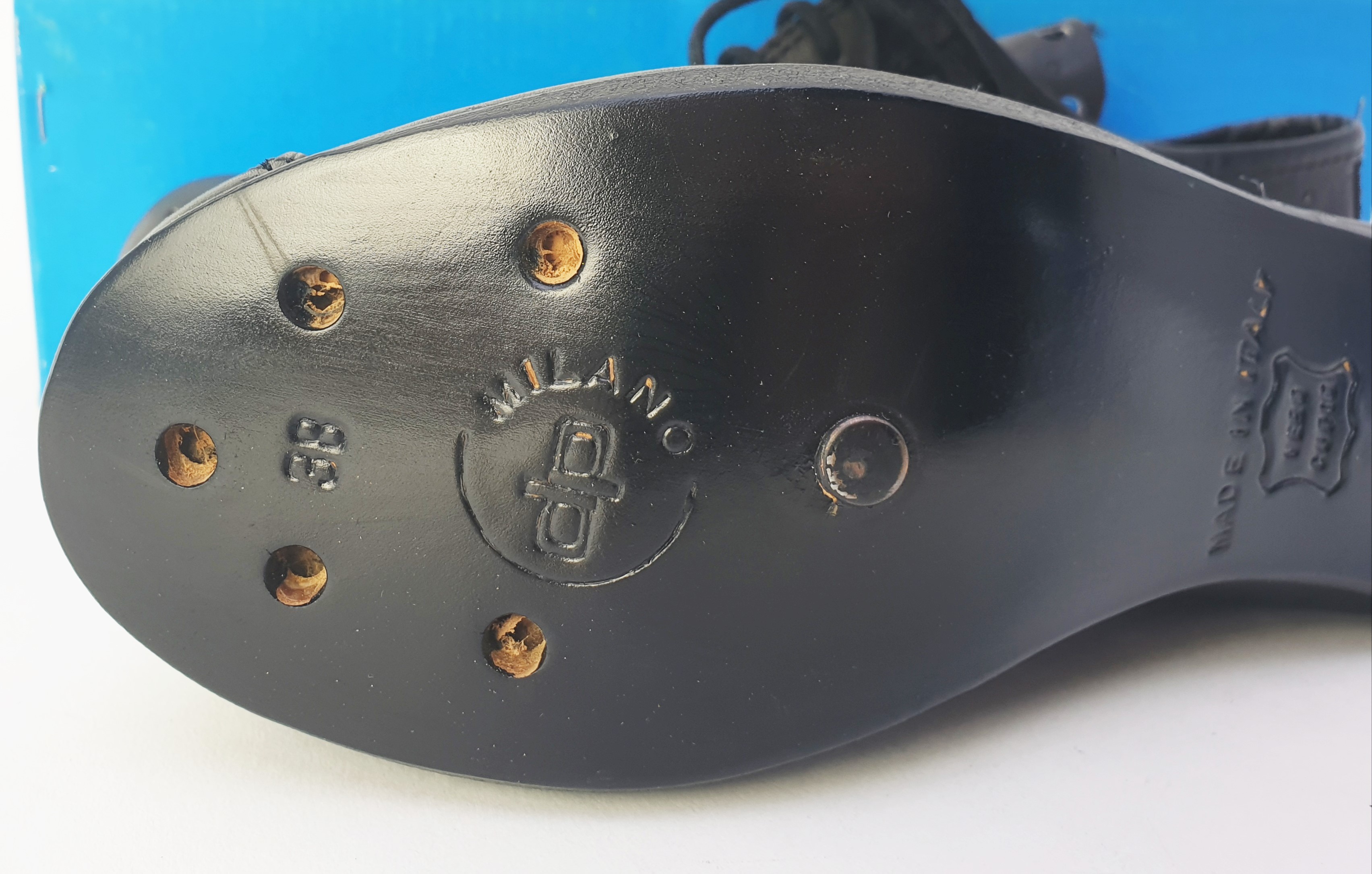 NOS Vintage Detto Pietro art. 7 coppi Rennradschuhe Größe 38