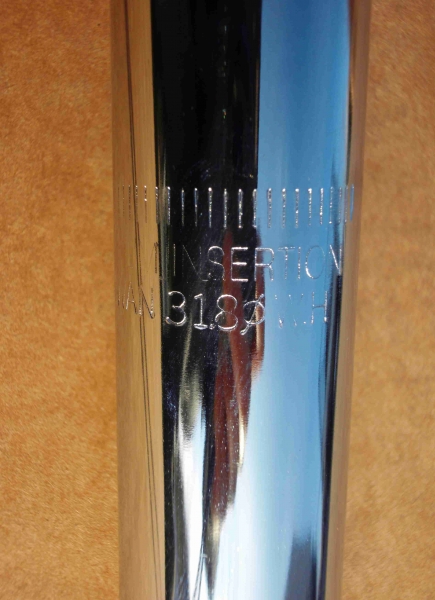 Sattelstütze 31,8 Alu