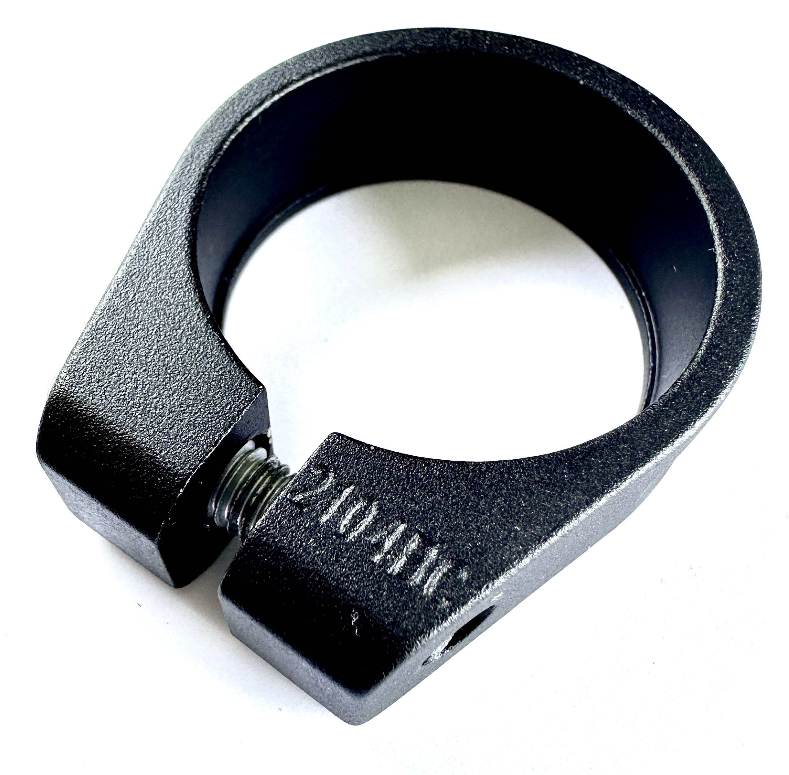 Sattelstützklemme 35 mm  Alu matt schwarz