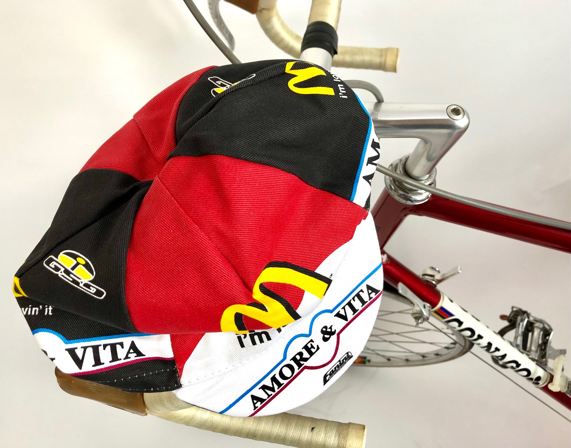 Retro Radsportmütze Team Amore & Vita - McDonald's