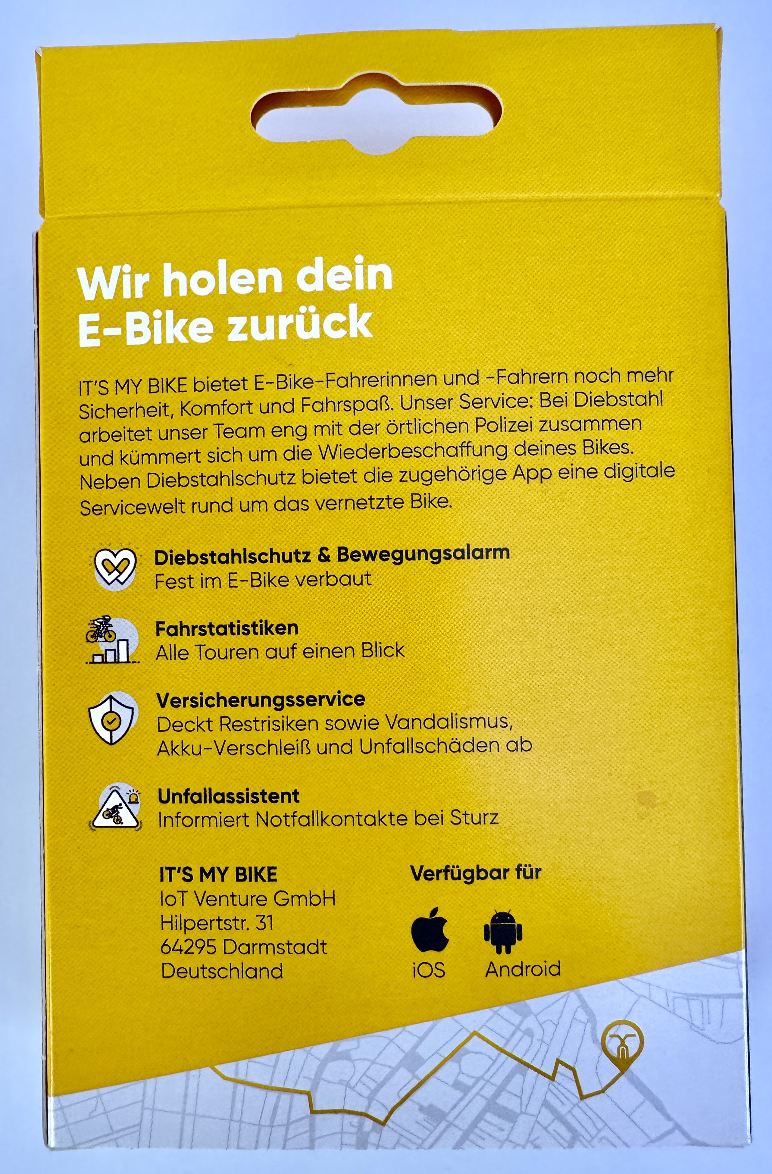 GPS Tracker für E-Bikes von IT'S MY BIKE