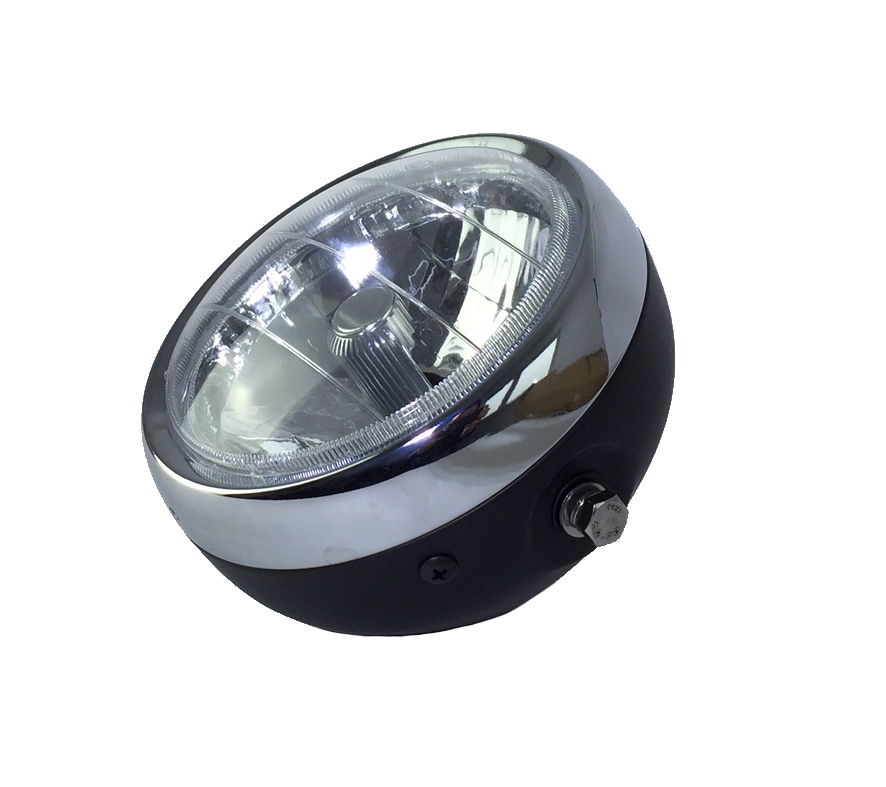 Frontlampe LED schwarz mit Lackfehler