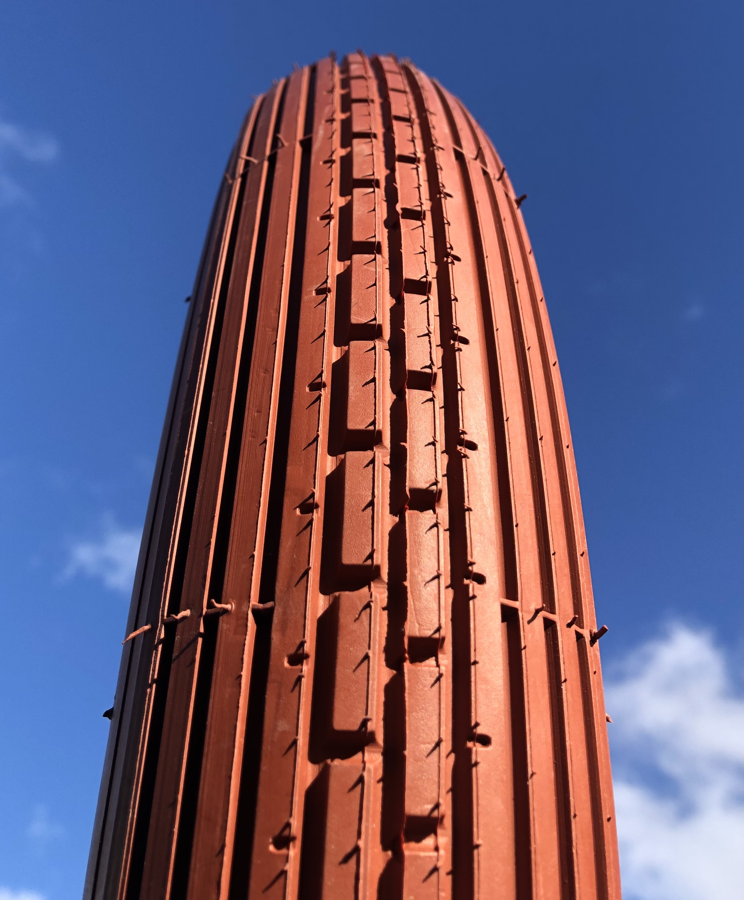 24 x 3.0 Thick Brick Reifen ziegelrot / tonfarben