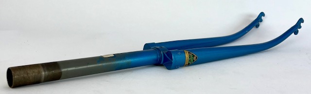 Rennradgabel mit Campagnolo Ausfallenden 700c 70-80er Jahre  Schaftlänge: 230 mm Himmelblau
