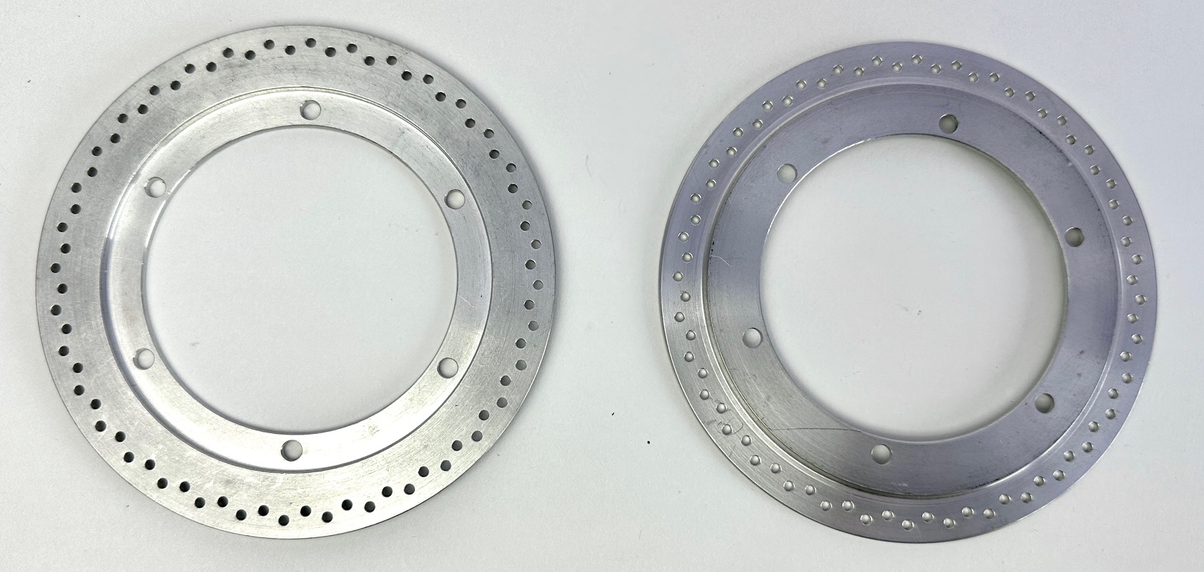 144 Loch Flansch Adapter 134 mm Alu