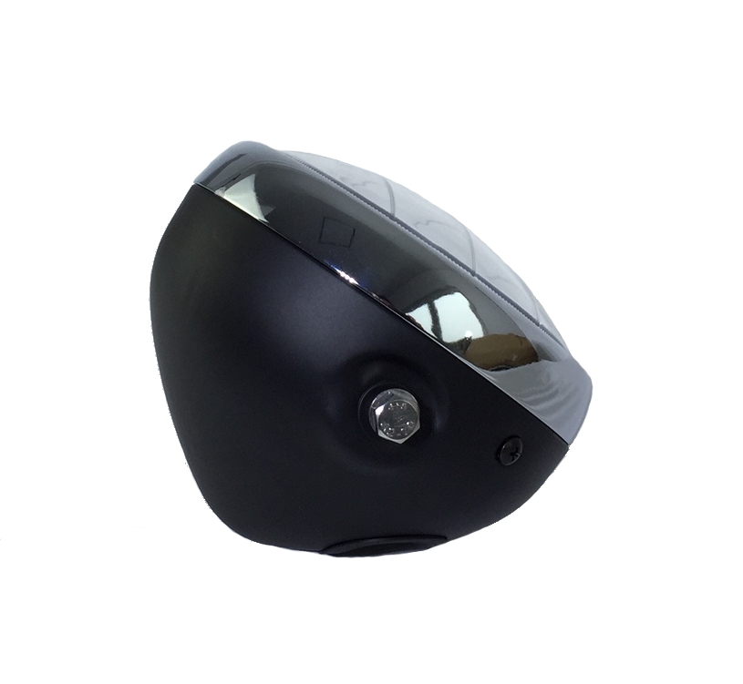 Frontlampe LED schwarz mit Lackfehler