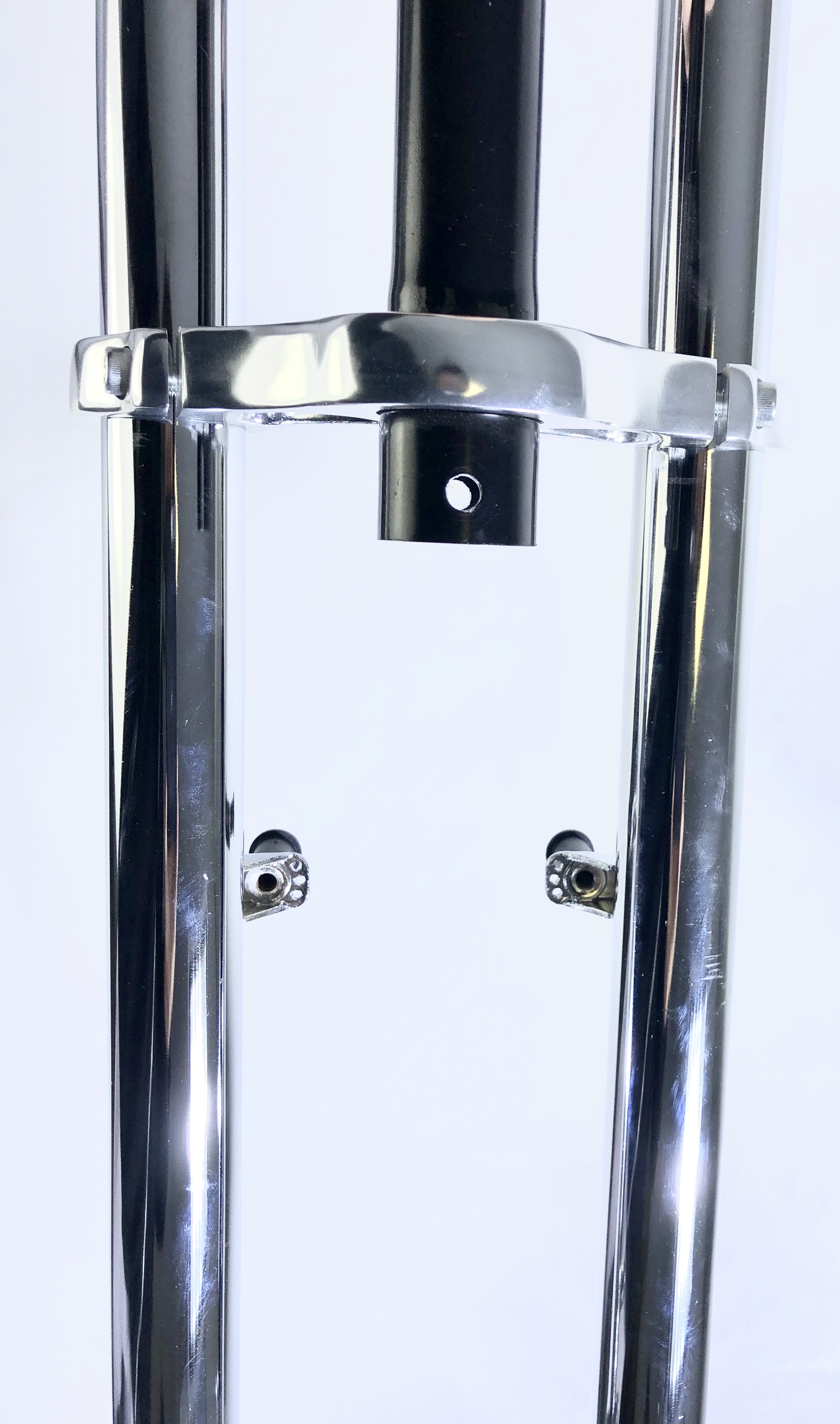 Doppelbrückengabel, 625 mm, verchromt für 26 Zoll-Reifen