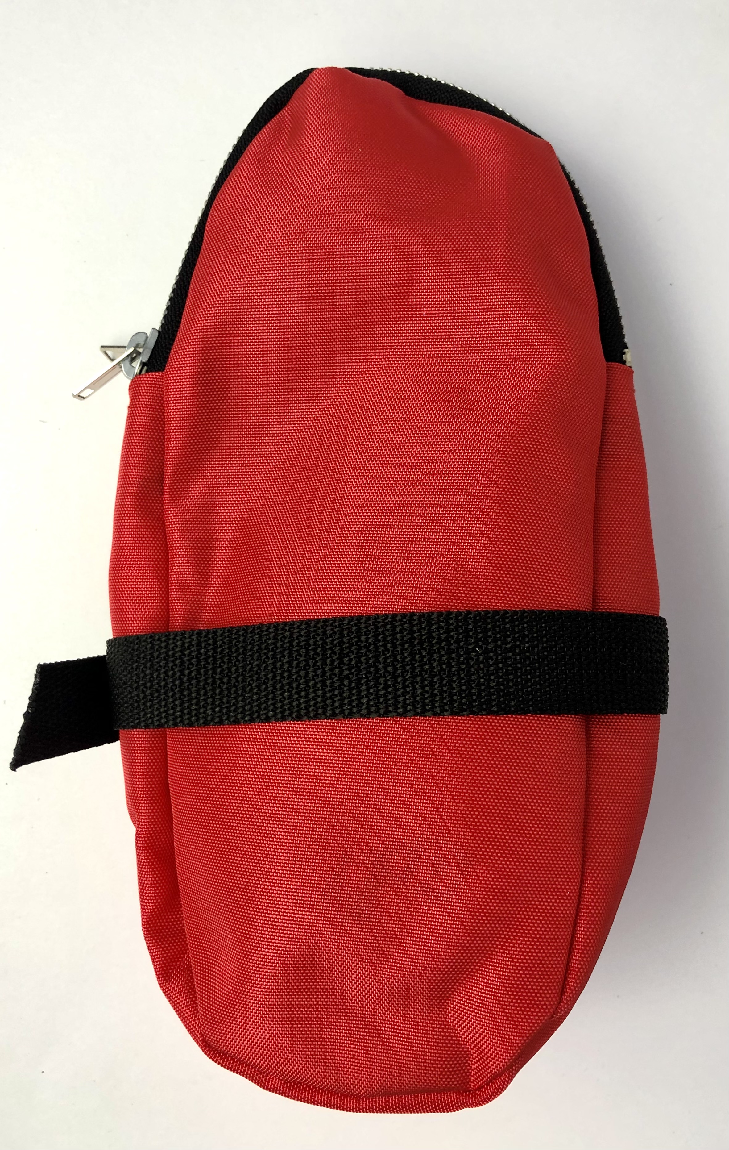 Doppel-Satteltasche Rennrad Reifentasche Nylon rot