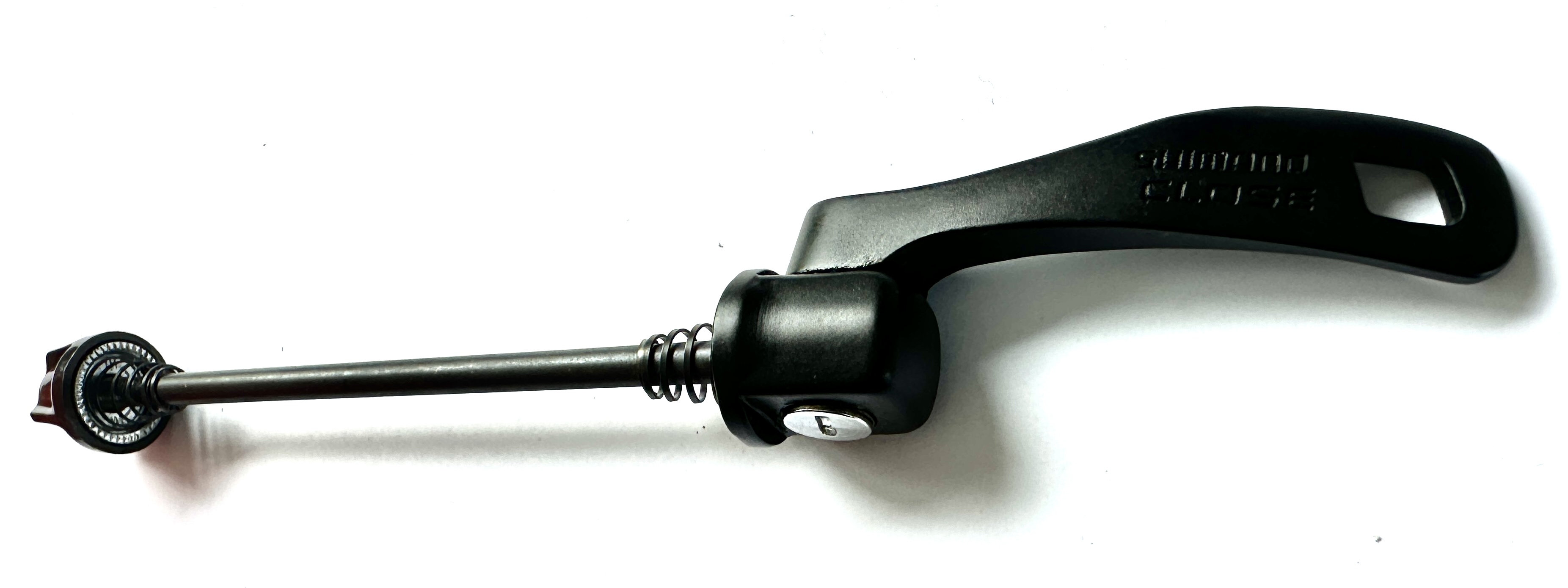 Schnellspanner Shimano für das Vorderrad, schwarz