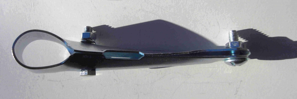 Großer Lampenhalter für z.B. Lenker