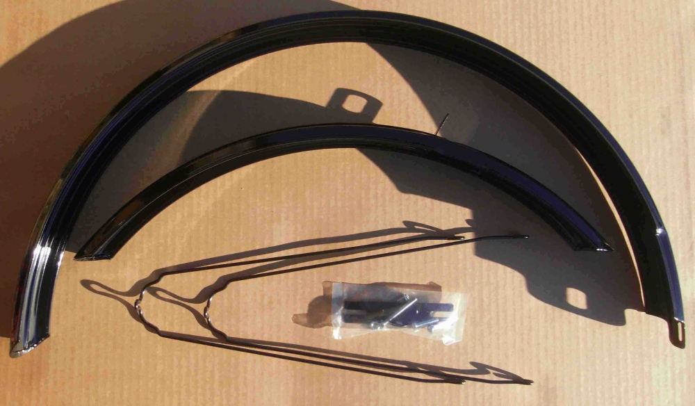 Classic Schutzbleche 26 Zoll schwarz