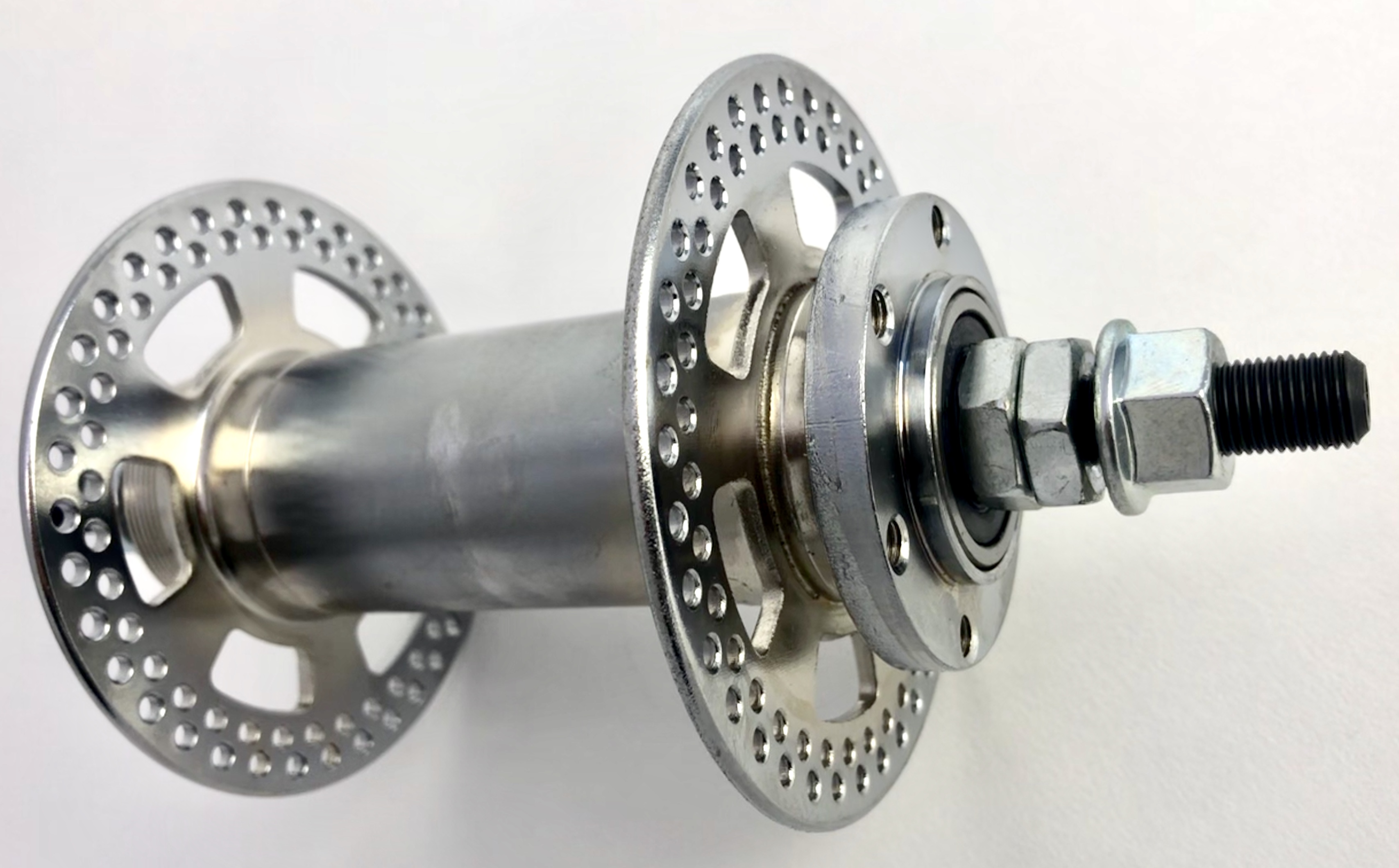 Extra breite Hinterradnabe für Scheibenbremse, 144 Loch