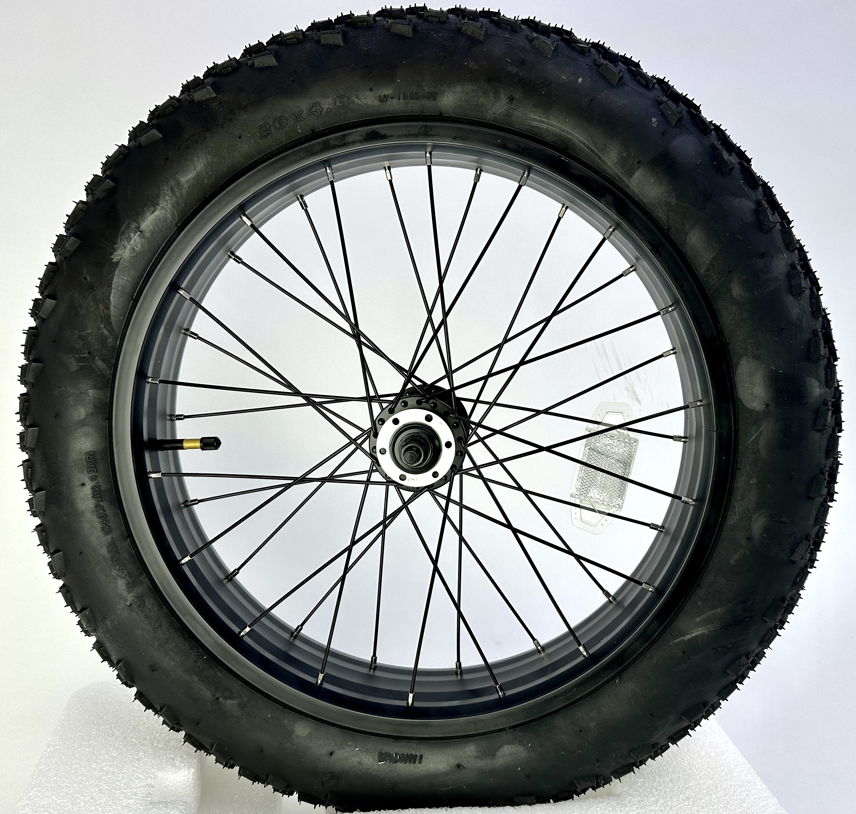204 MXUS Vorderrad komplett  20 x 4  - 80 mm breit
