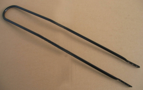 Sissybar 95 cm lang SCHWARZ