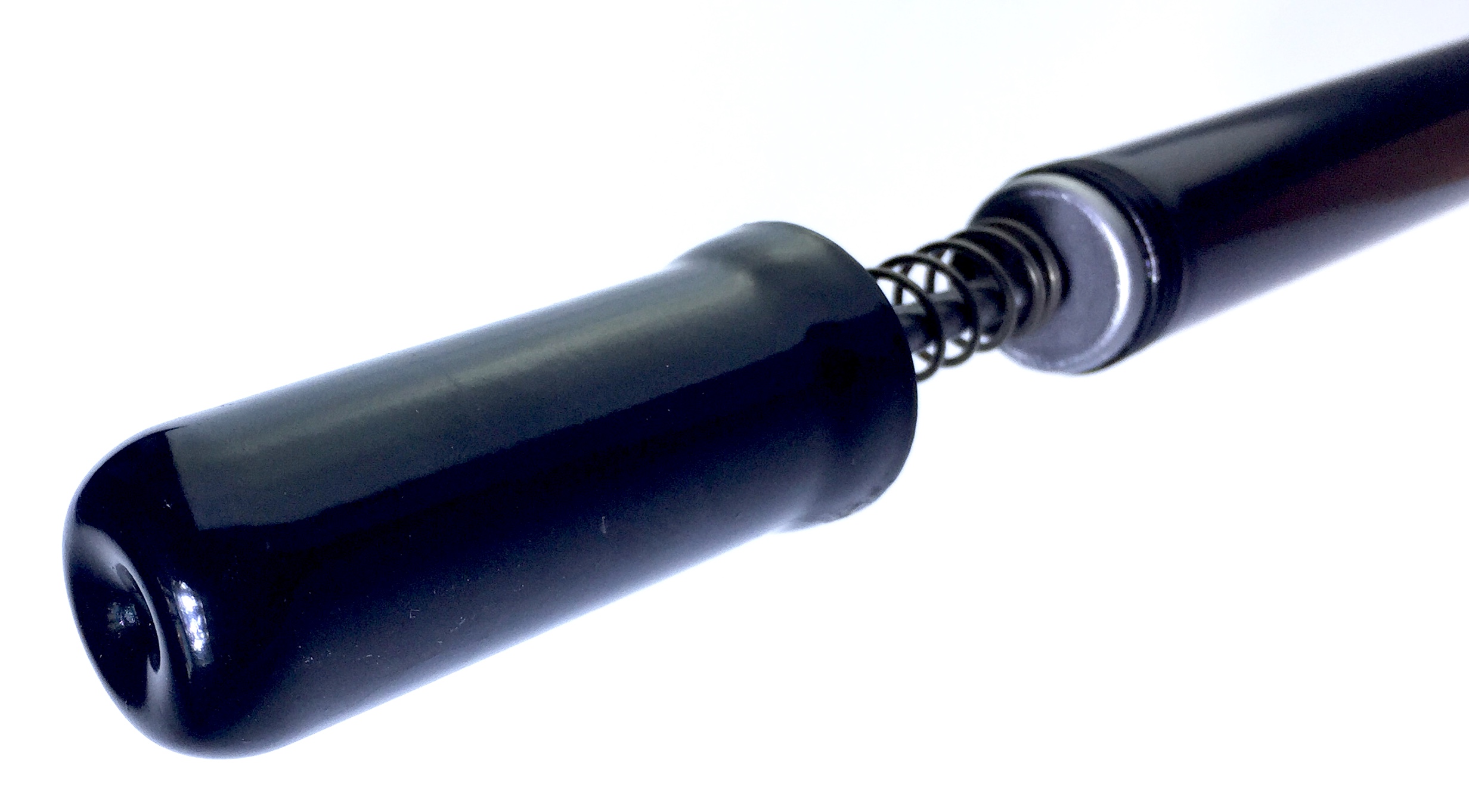 Luftpumpe, Metall schwarz 40 cm