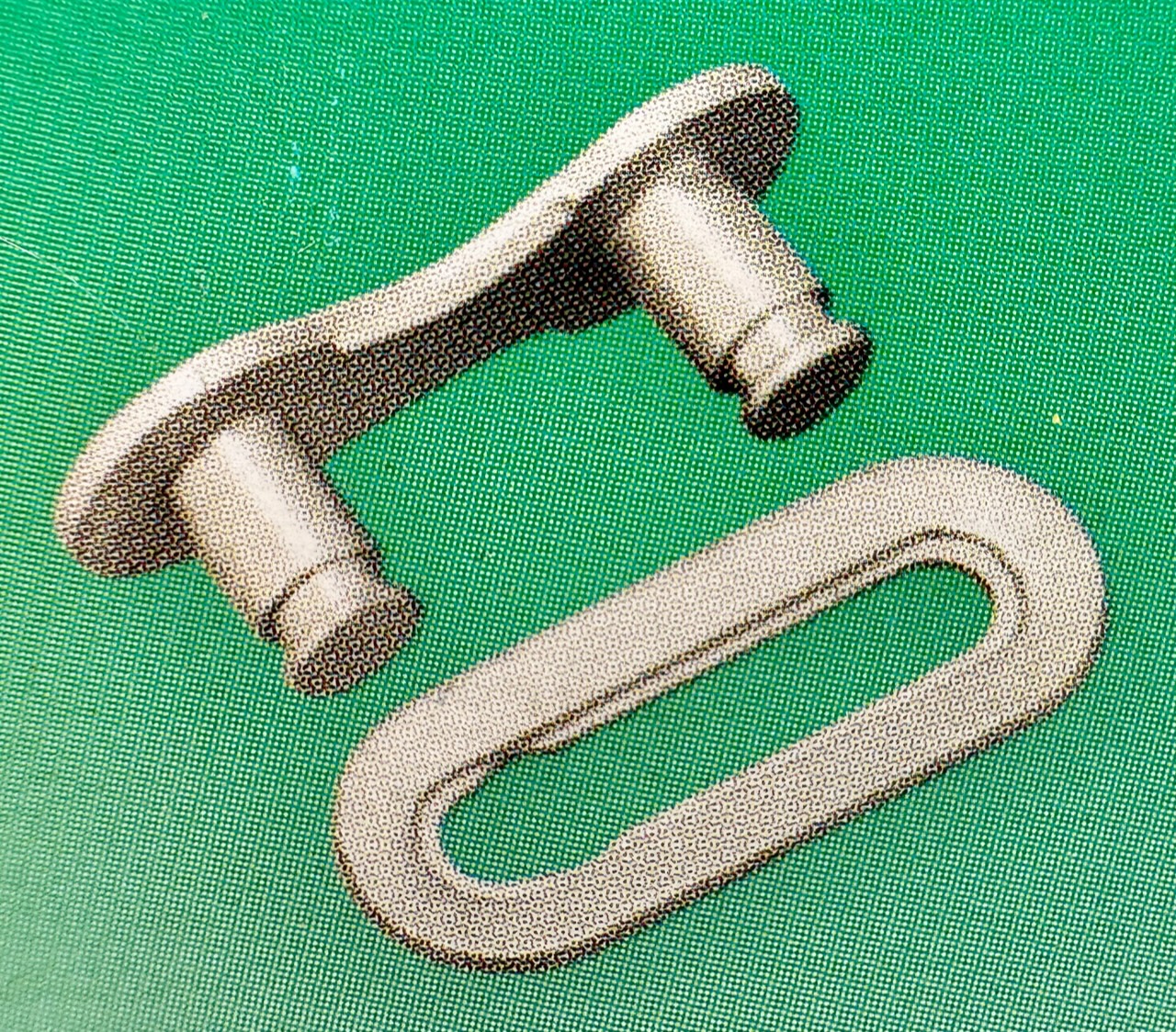 Kettenschloss 25 Stück CONNEX SNAP ON 7Z1, 1/2“ X 3/32“  mit ANTIROST-BESCHICHTUNG