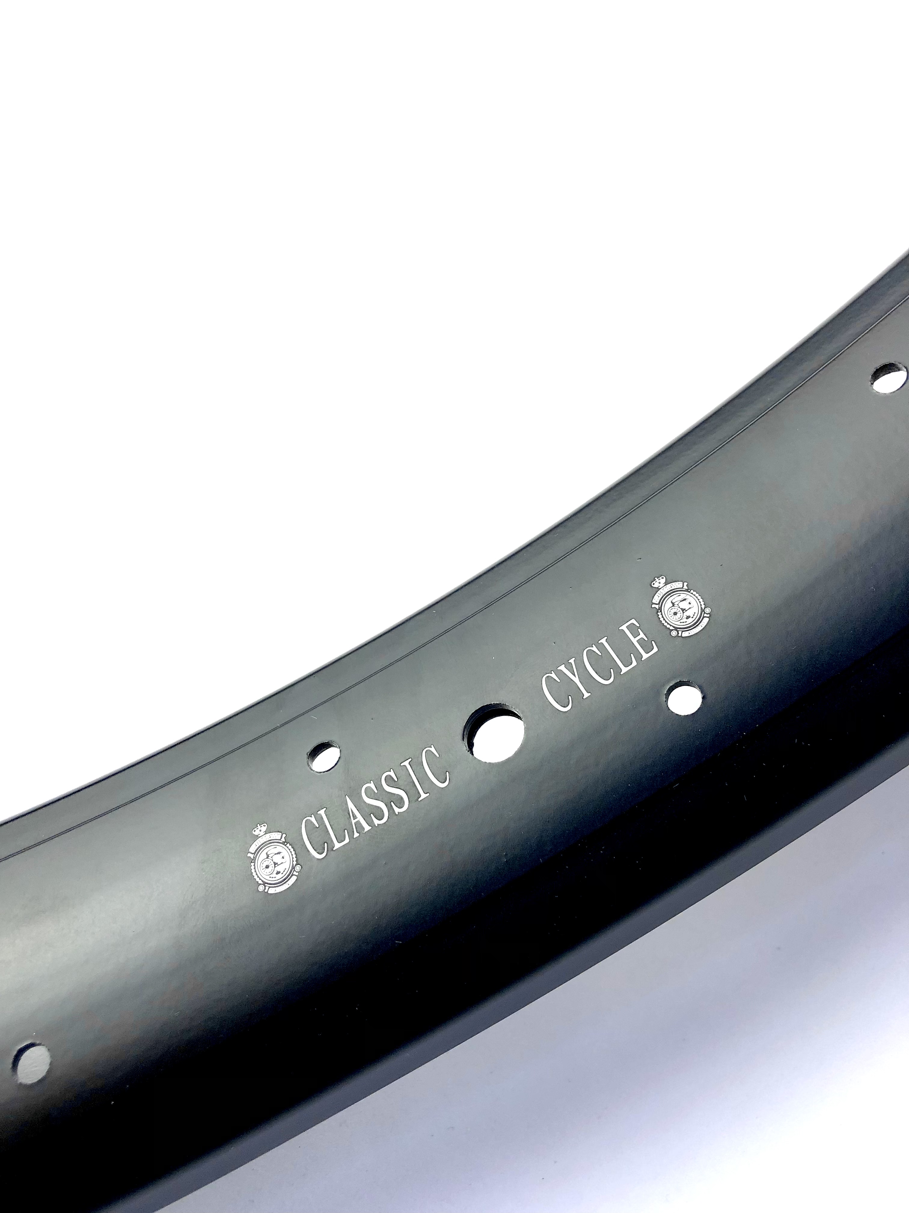 Alufelge 26 Zoll 57 mm schwarz, 32 Loch, doppelwandig