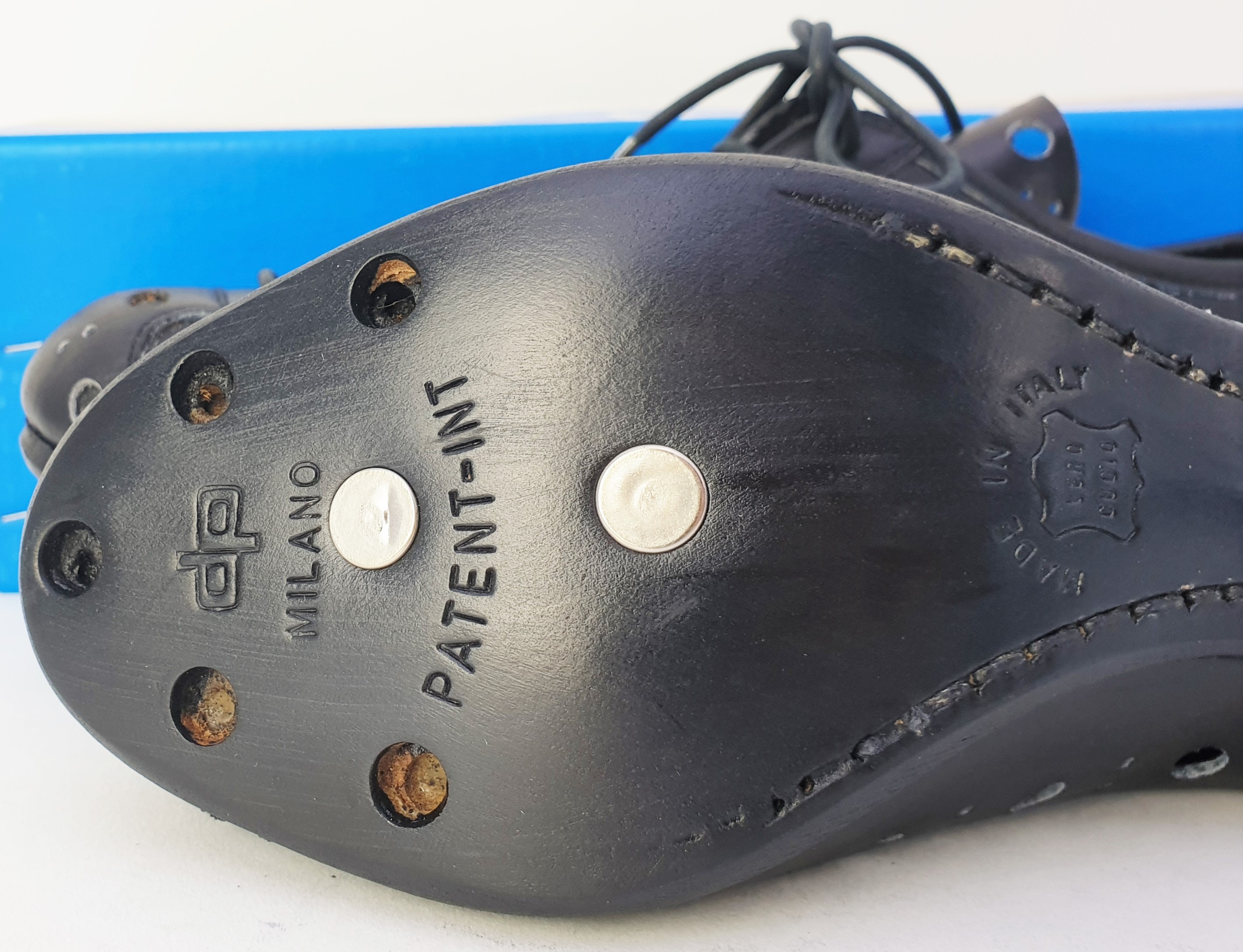 NOS Vintage Detto Pietro art. 70 senior Rennradschuhe Größe 39