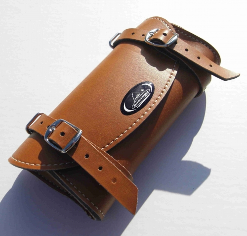 Satteltasche braun