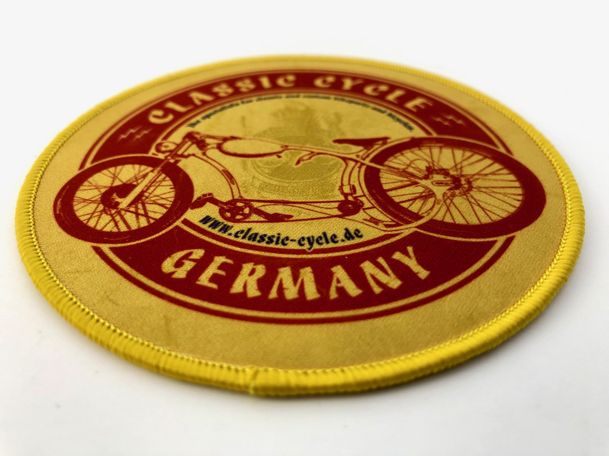 Aufnäher Patch Original Classic Cycle  Bobber Gold