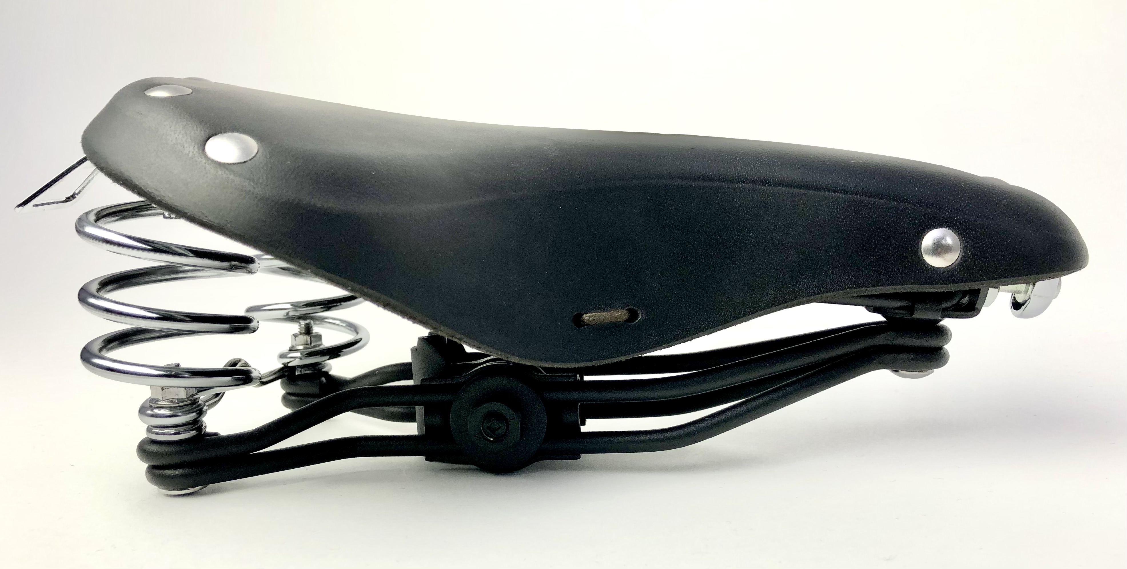 Allround Ledersattel City Trekk, schwarz
