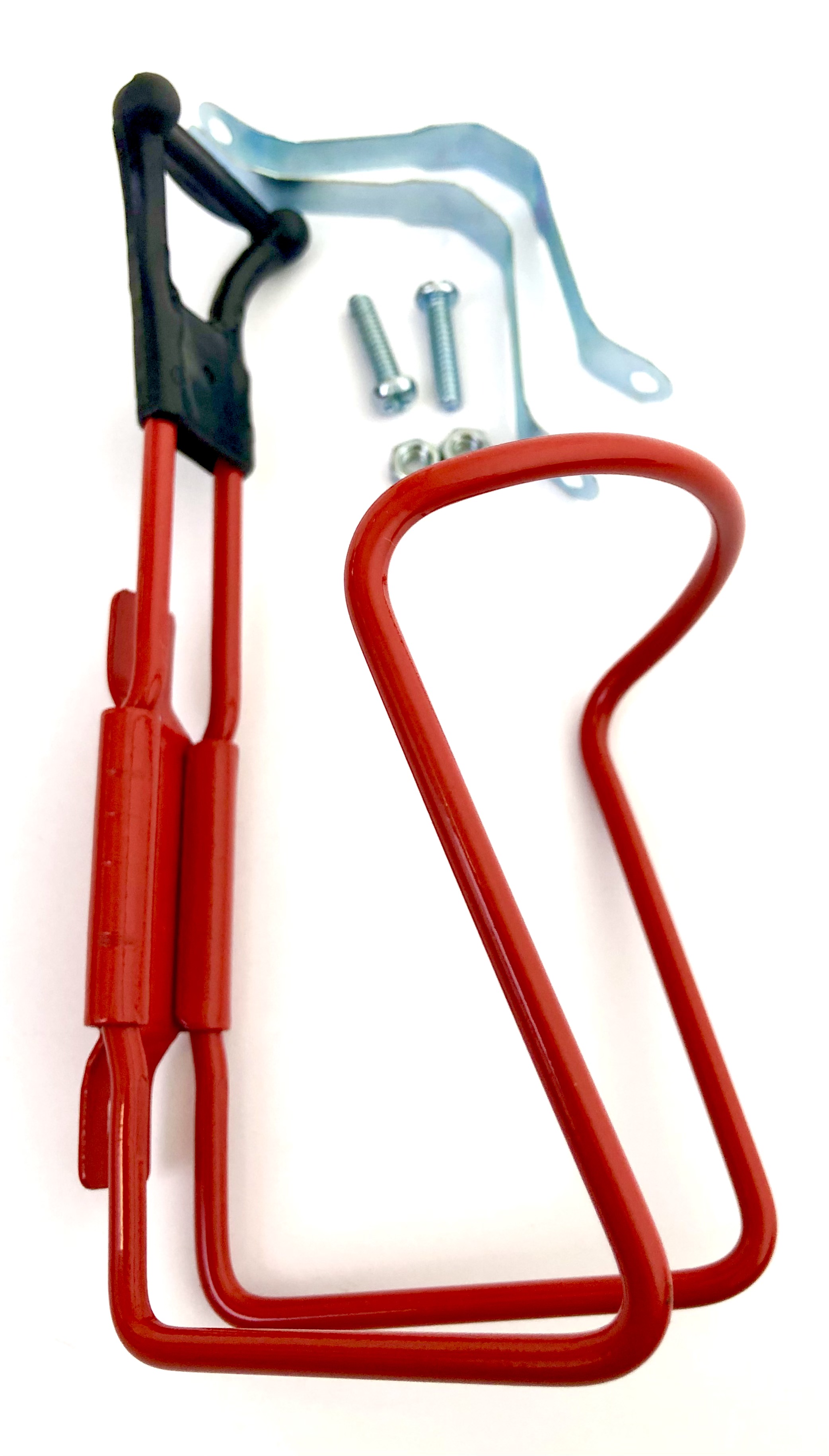 Getränkehalter ALU rot mit Universalhalter