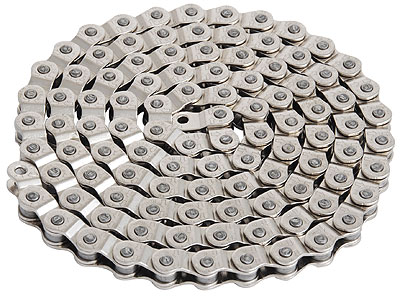 Halflink Kette 1/2 x 1/8, silber