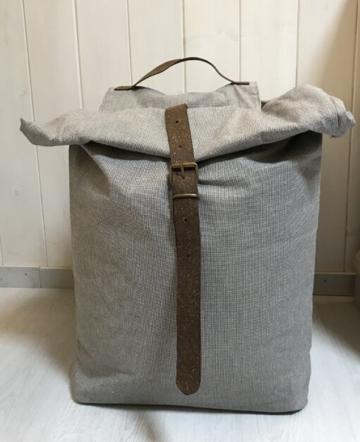 GIOBAG Gepäckträgertasche doppelt, grau