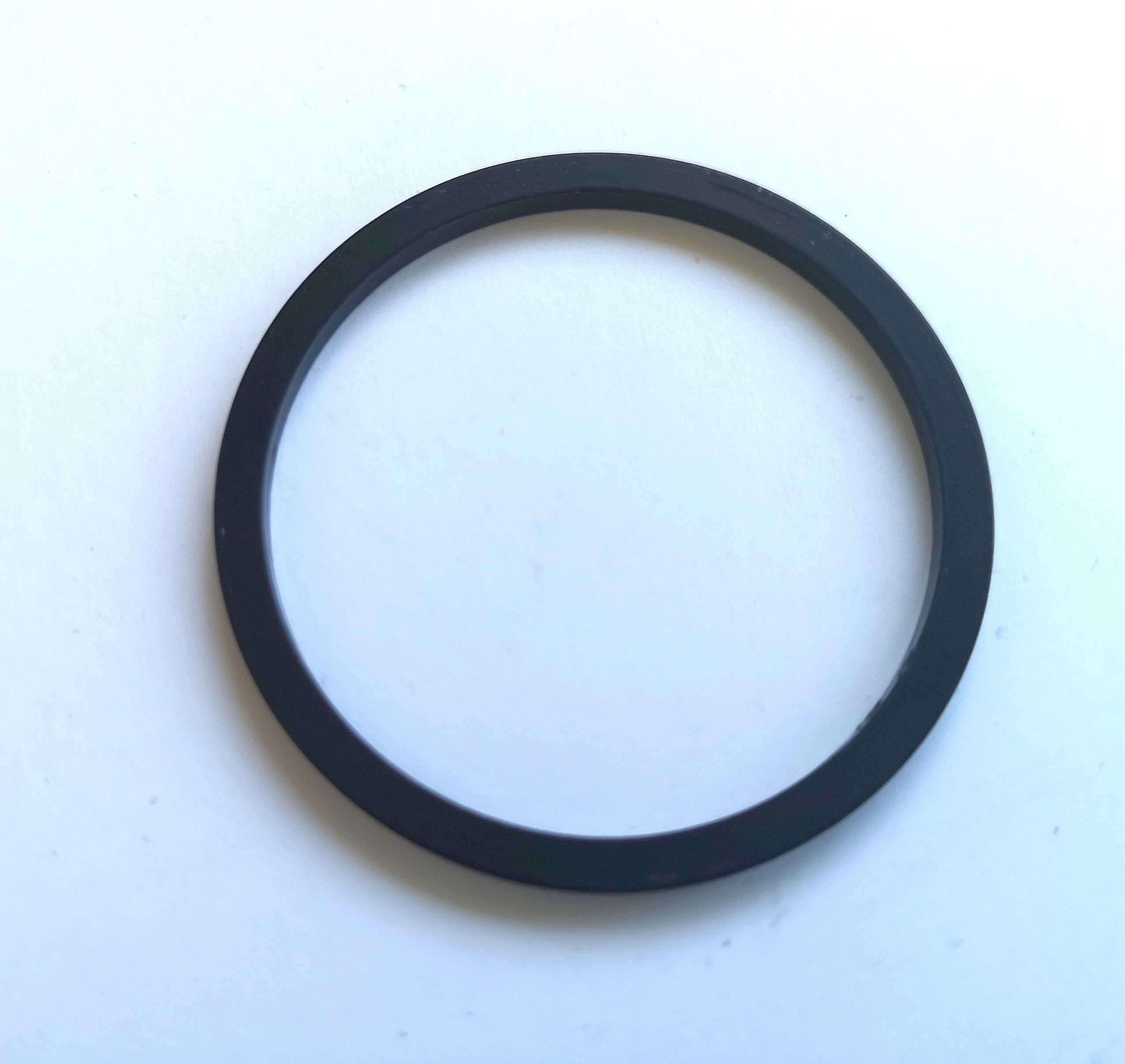 Distanzring Spacer Alu Ø 35 mm, 2 mm hoch, schwarz