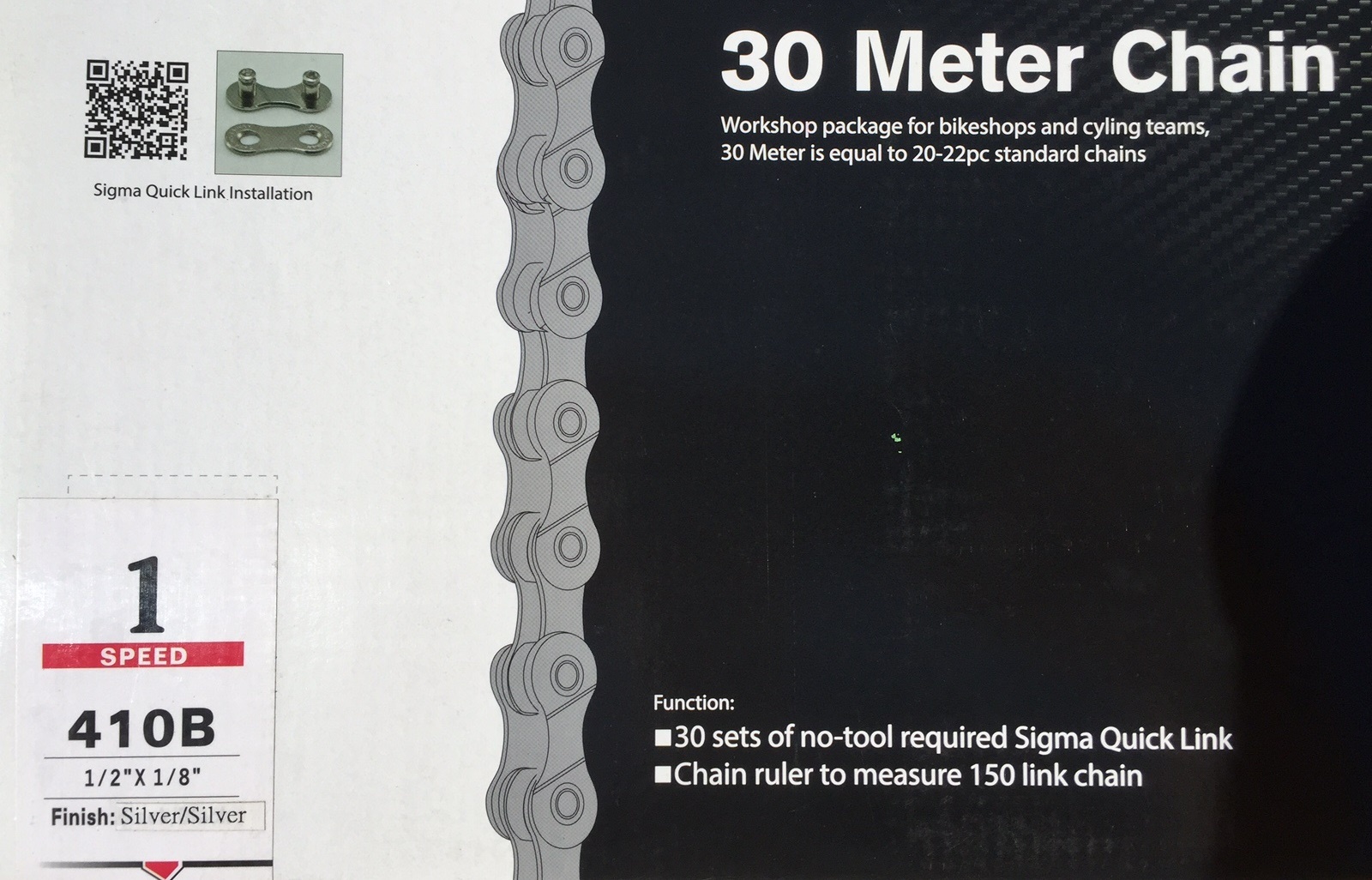 30 Meter Kette 1/2 X 1/8 auf Rolle